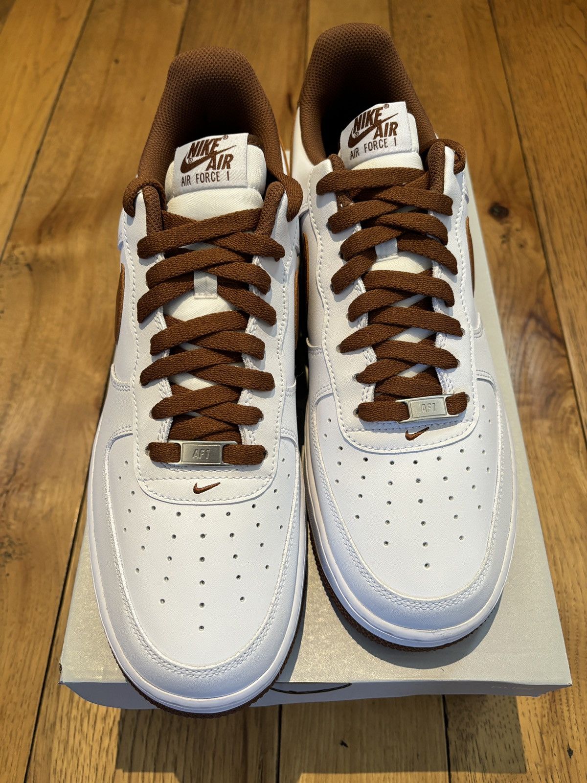 Nike Nike Air Force 1 Pecan Brown Size US 12 / EU 45 - 3 Thumbnail