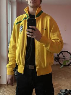 2002-04 Brazil Nike Track Jacket