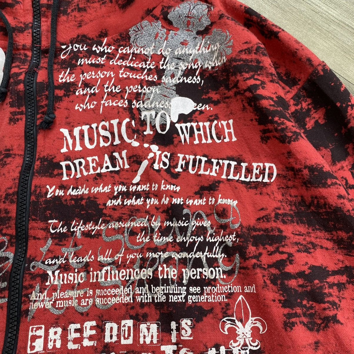 14th Addiction 2000s TimeStep Poem Skulls Mad Punk Lgb Style Fur Hoodie Size US XXL / EU 58 / 5 - 7 Thumbnail