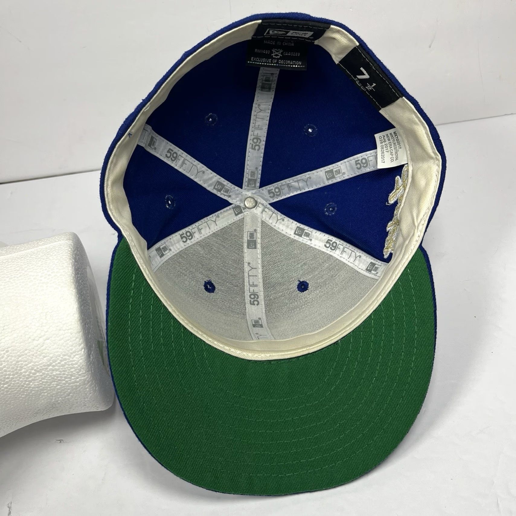 New Era MIKEY LIKES IT x NEW ERA 59fifty NEW YORK ICE CREAM Blue Hat Cap FITTED 7 1/2 Men Baseball Cap Blue 7 1/2 Mens Summer Sports Ice Cream New Era Cap Size ONE SIZE - 6 Thumbnail