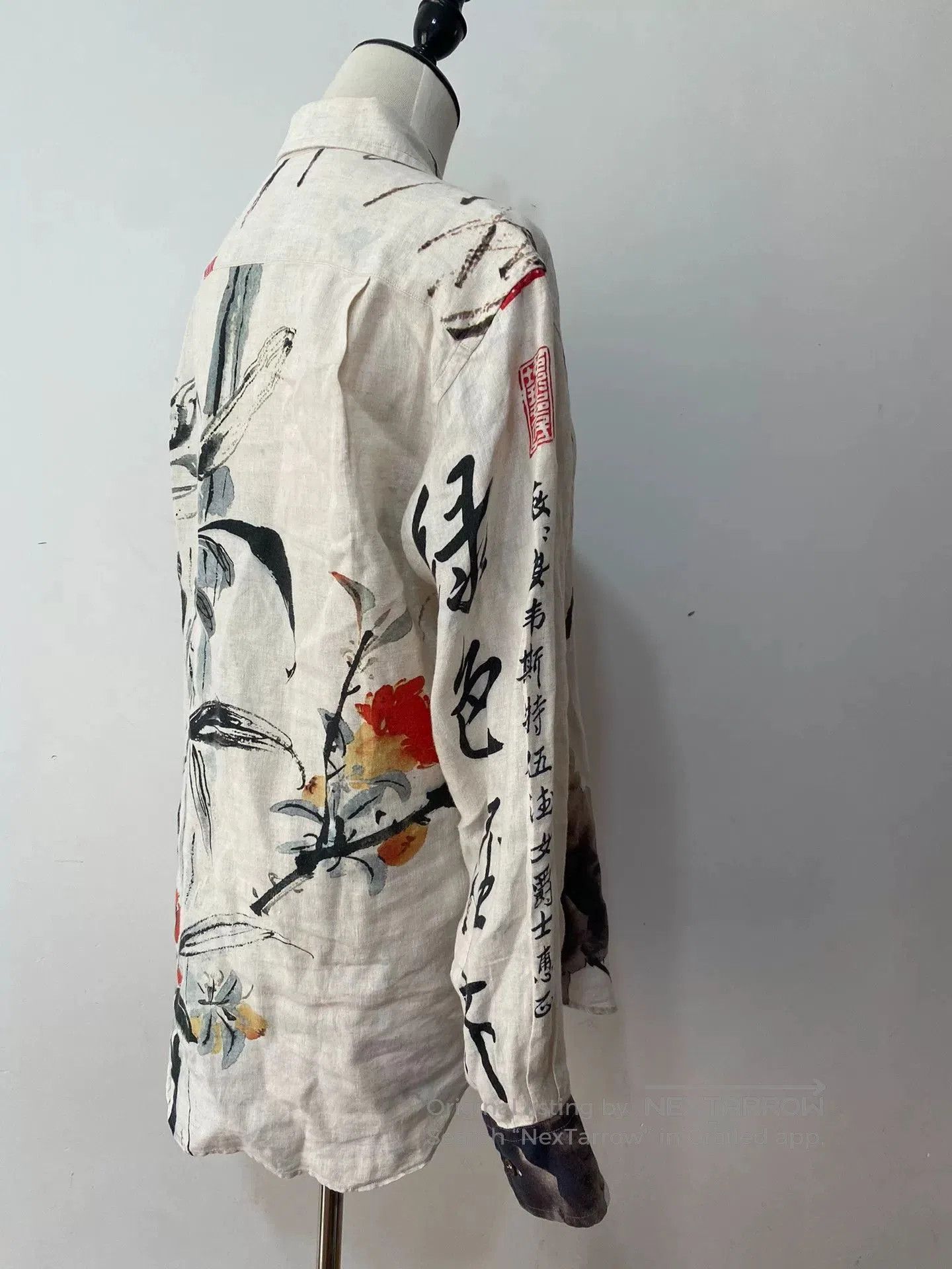 Vivienne Westwood vivienne westwood green ink print shirt. Size L / US 10 / IT 46 - 6 Thumbnail