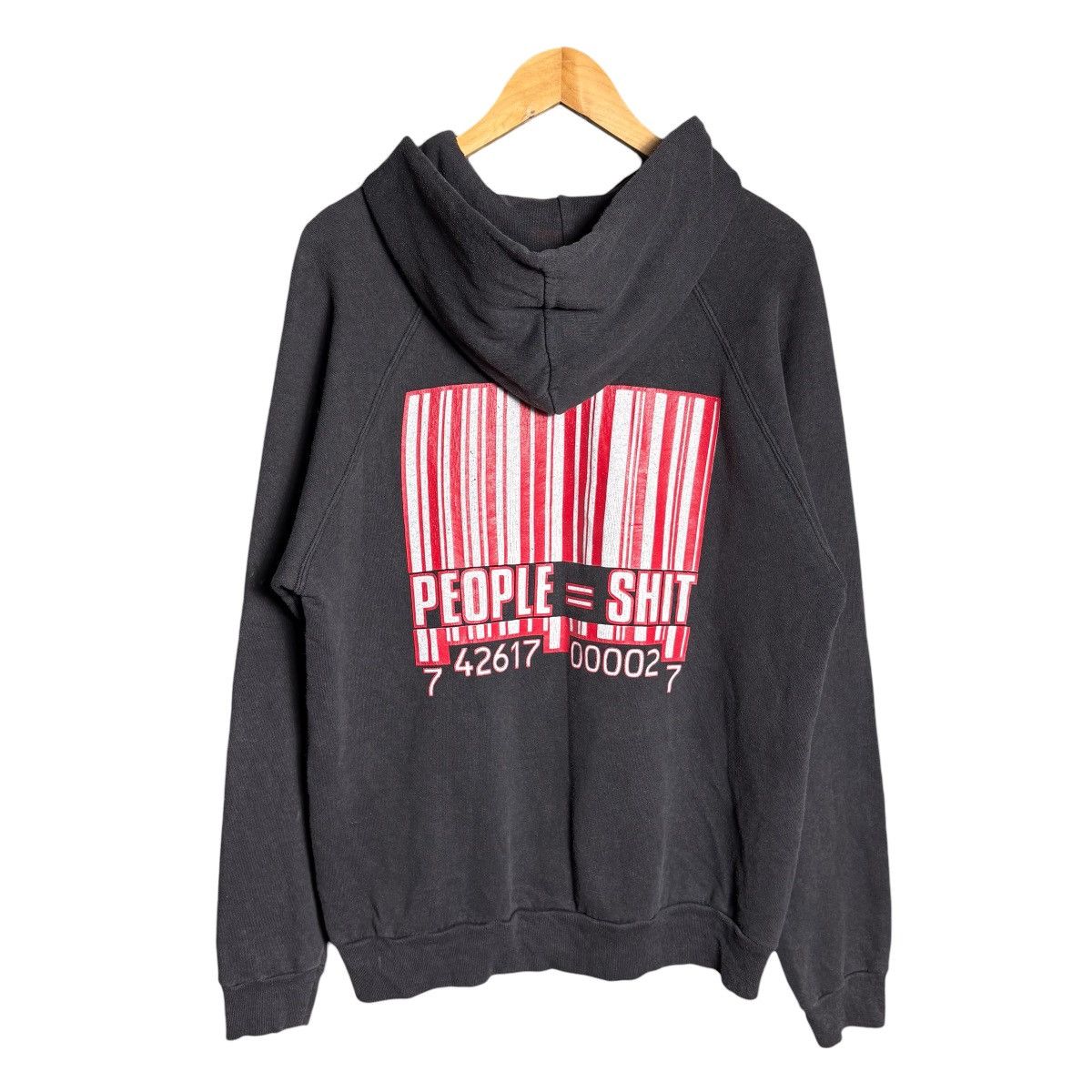 Band Tees Vintage 1999s Slipknot Iowa People=Shit Barcode Hoodie Size US L / EU 52-54 / 3 - 1 Thumbnail