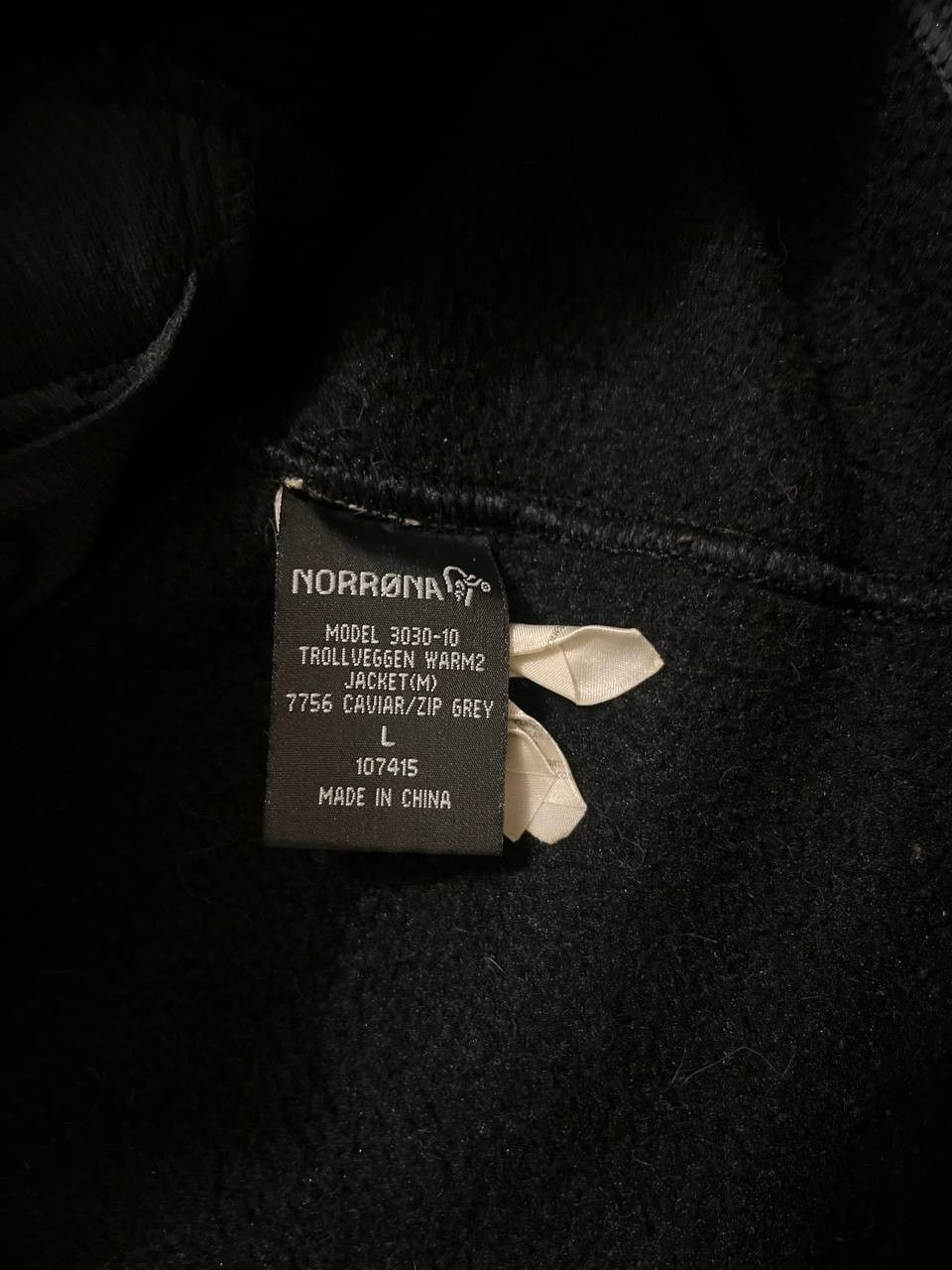Arc'teryx × Norrona Norrona Trollveggen Warm2 Thermal Pro Mangrove black jacket Size US M / EU 48-50 / 2 - 3 Thumbnail