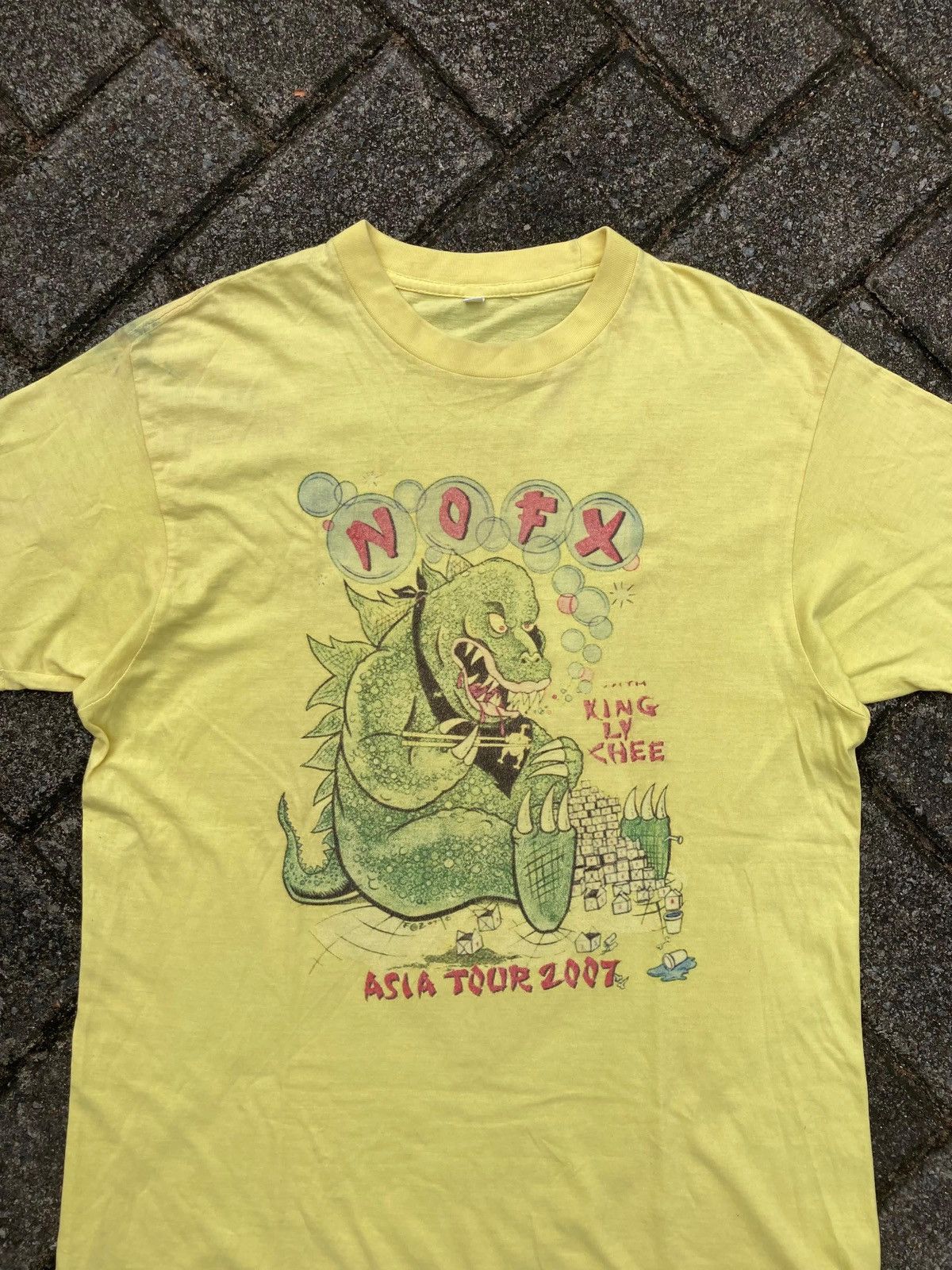 Band Tees × Japanese Brand × Vintage 💥RARE💥 Vintage NOFX Asia “Jakarta” Tour 2007 Merch Tees Size US L / EU 52-54 / 3 - 4 Thumbnail