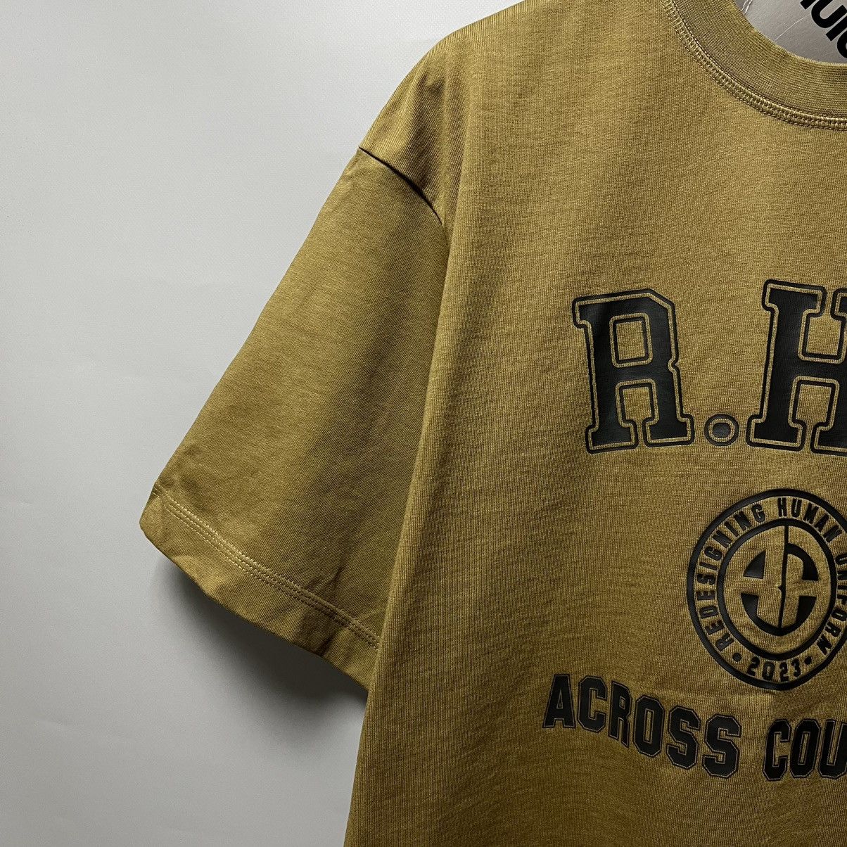 Rhude × Zara RHUDE x Zara NEW T-Shirt taupe brown shirt logo SIZE M Size US M / EU 48-50 / 2 - 9 Thumbnail