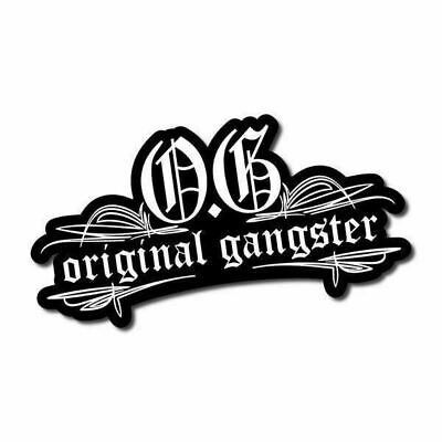 Vintage VTG 90s Destroyed Original Gangster O.G. Tee Size US L / EU 52-54 / 3 - 7 Thumbnail