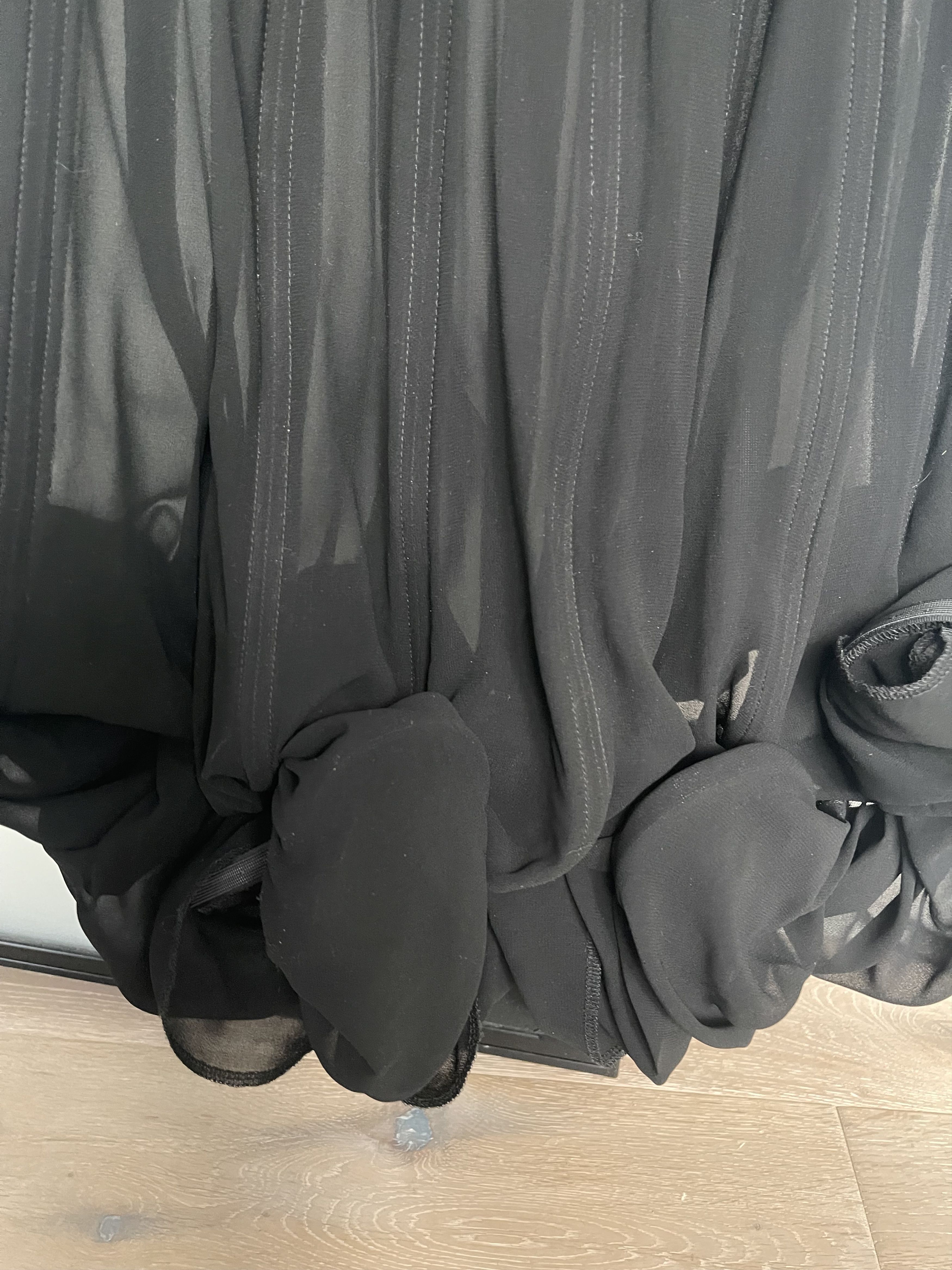 Comme des Garcons Comme des Garcons SS 2015 “Biker Ballerina” Black Skirt Sz S Size 27" / US 4 / IT 40 - 5 Thumbnail