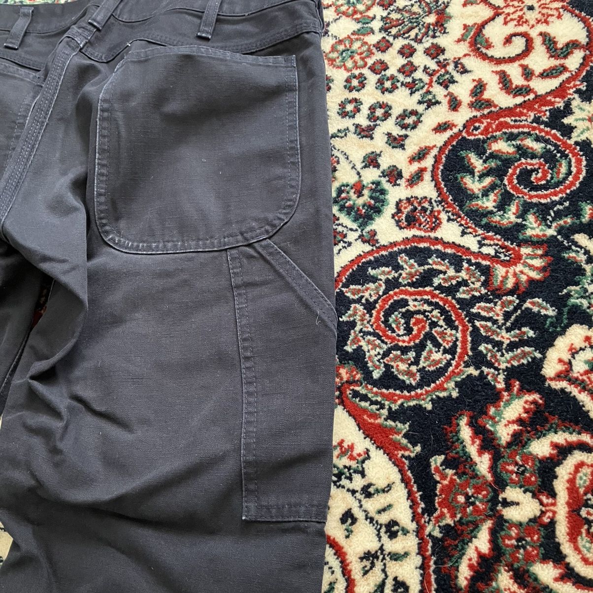 Comme des Garcons Navy Blue Carpenter Pants Size US 31 - 3 Thumbnail
