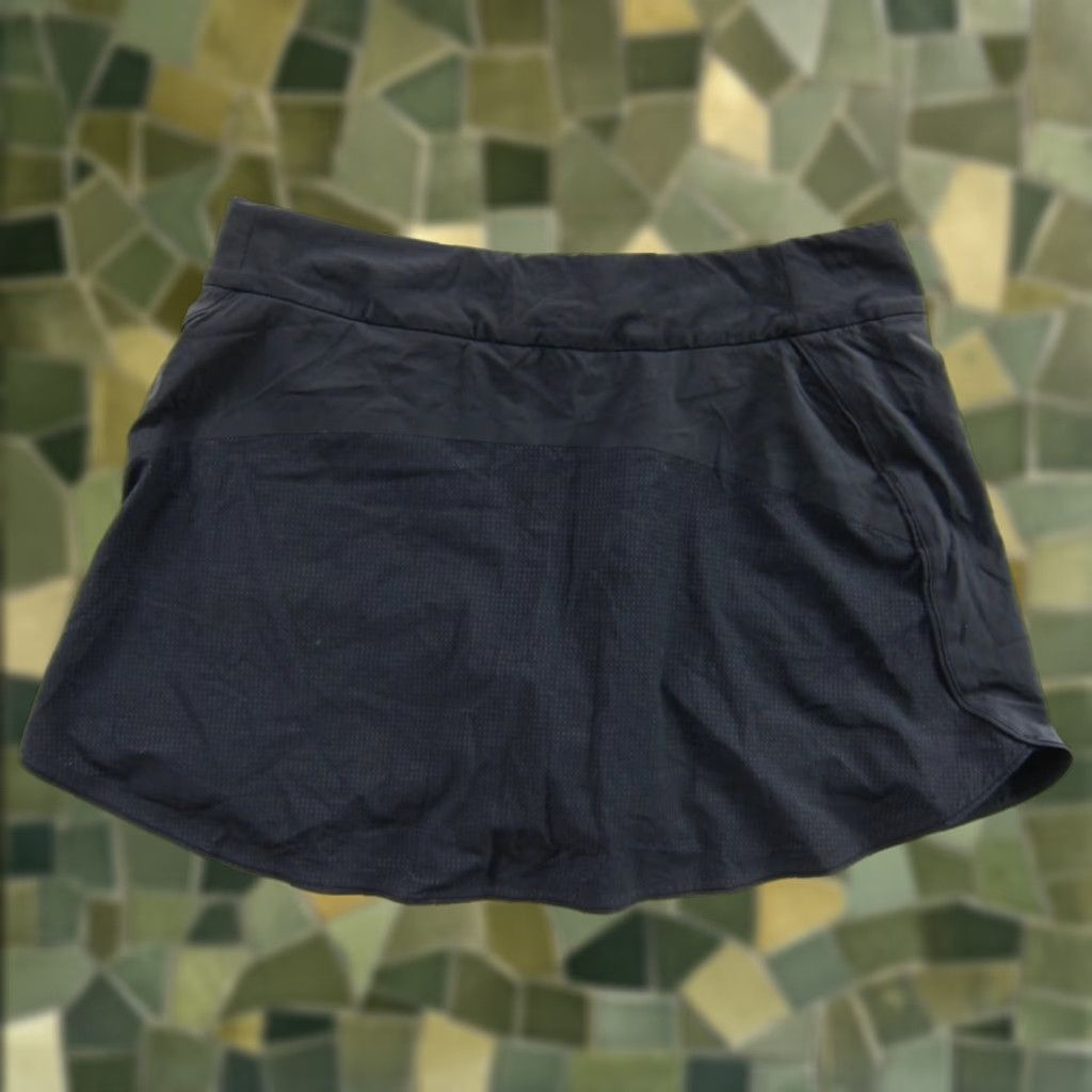 Outdoor Voices Outdoor Voices Skort Woman Small Black Stretch Nylon Spandex Built In Shorts Skirt Size 28" / US 6 / IT 42 - 1 Thumbnail