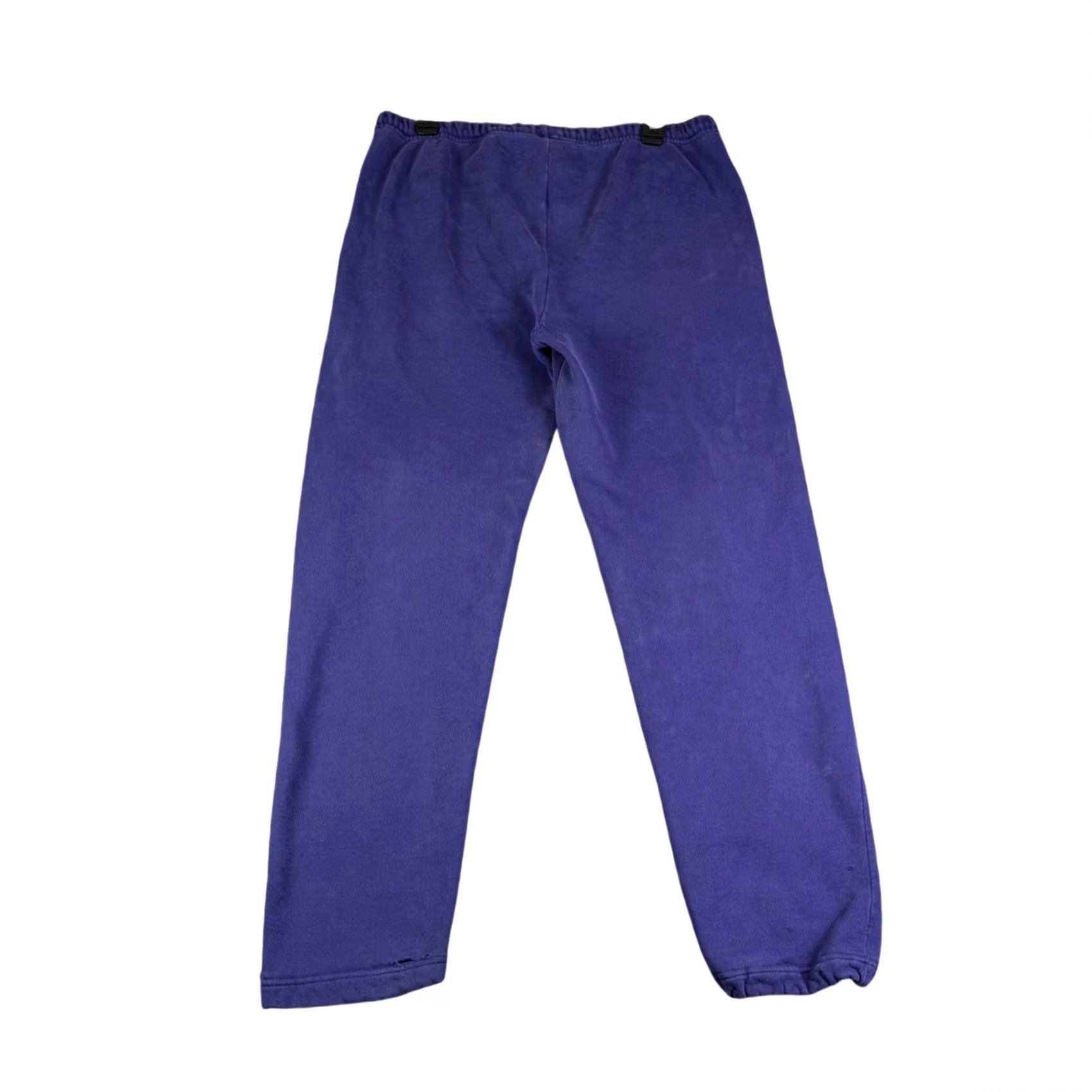 Champion Champion Mens Sweatpants Purple Large Fleece Embroidered Logo Joggers 29x29 Vintage N/A Size US 33 - 2 Thumbnail