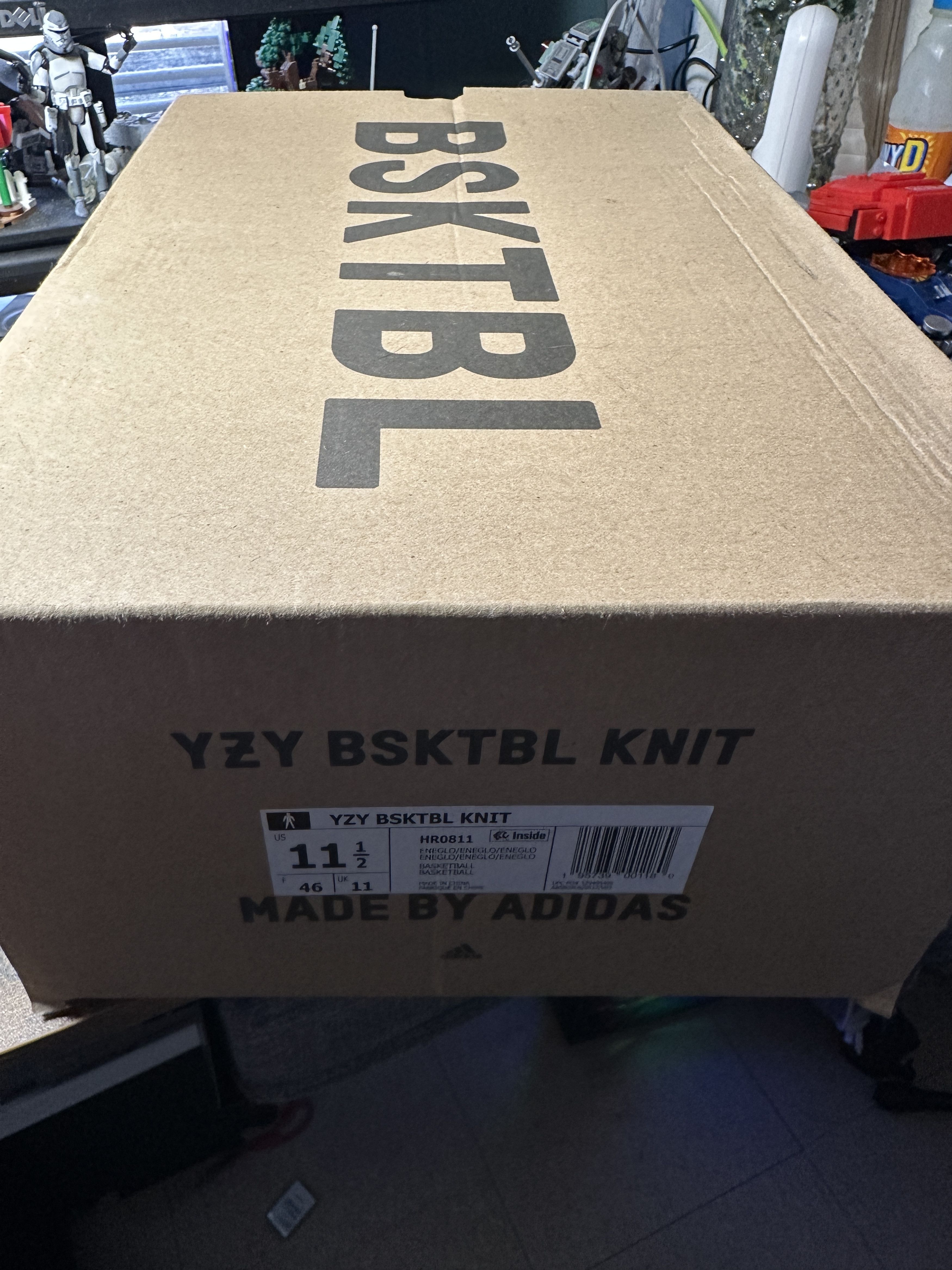 Adidas Adidas Yeezy BSKTBL Knit Energy Glow 11.5M Size US 11.5 / EU 44-45 - 11 Thumbnail