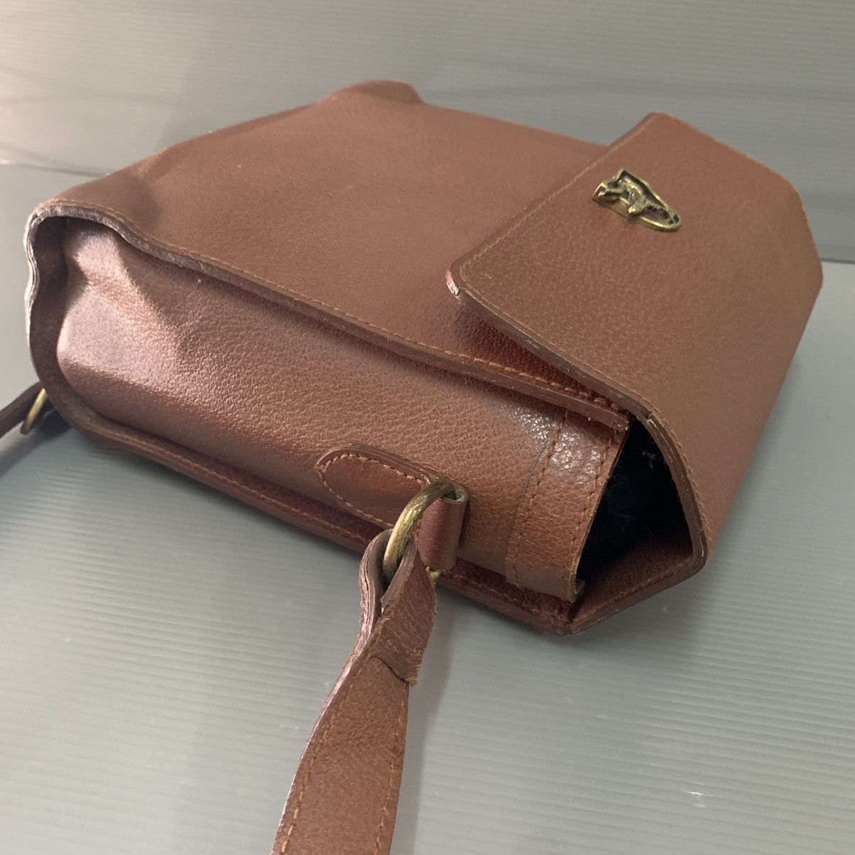 Polo Ralph Lauren Polo Ralph Lauren Leather Slingbag Size ONE SIZE - 6 Thumbnail