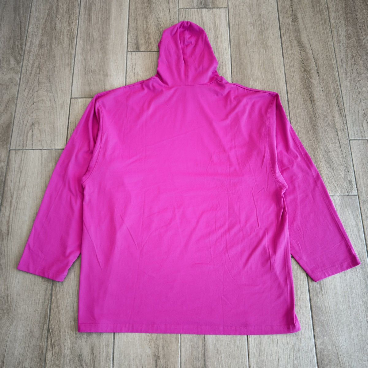Balenciaga SS2021 This Is Not The New Balenciaga Logo Light Hoodie Size US L / EU 52-54 / 3 - 3 Thumbnail