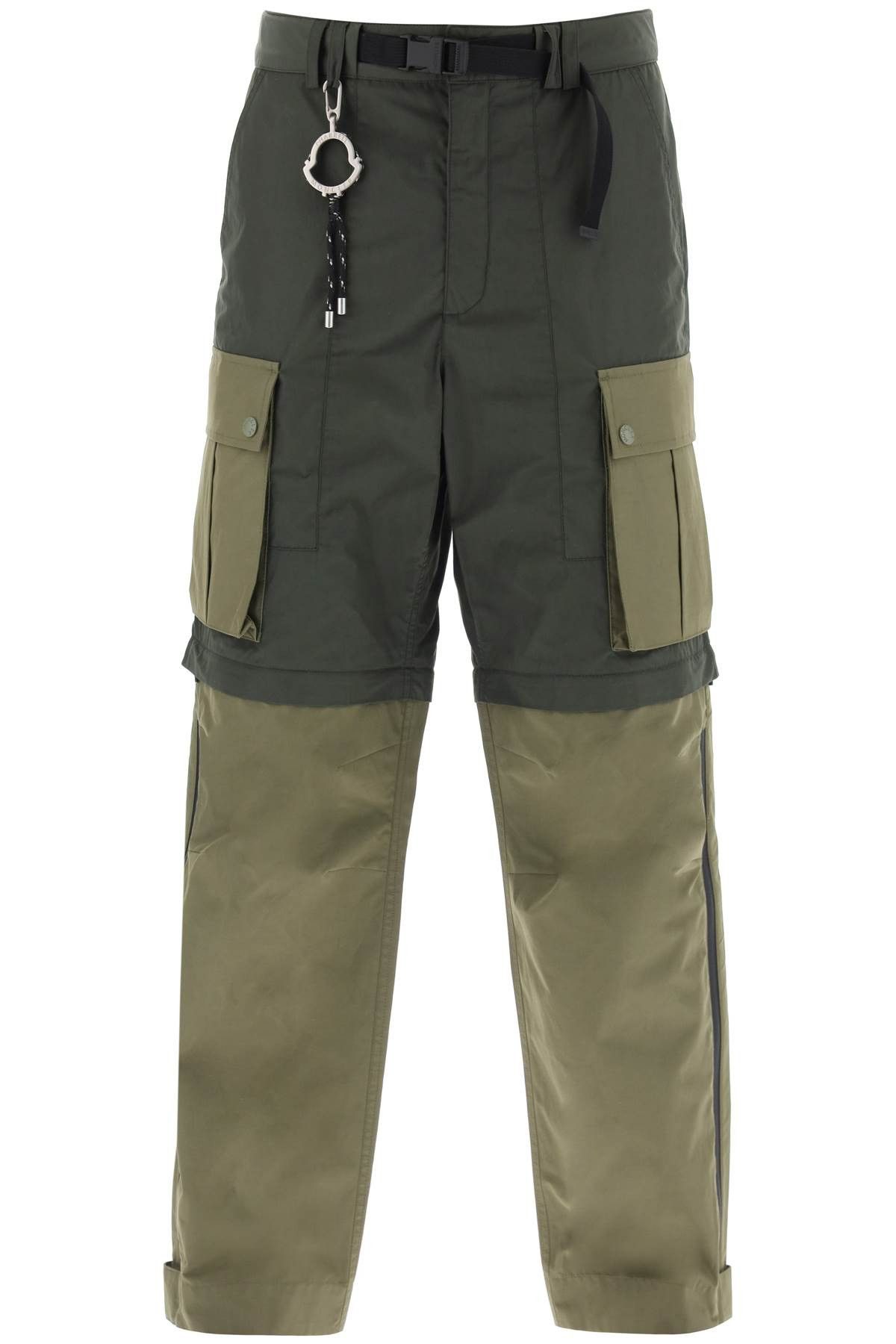 image of Moncler Convertible Cargo Pants in Verde, Men's (Size 34)