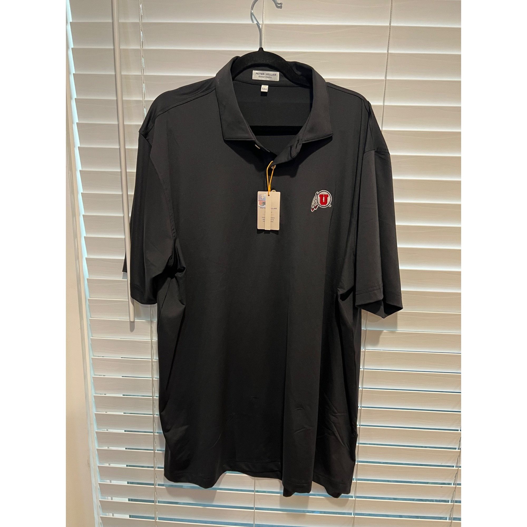 Peter Millar Peter Millar Summer Comfort Utah Utes Polo Shirt - NWT Size Size US XXL / EU 58 / 5 - 1 Thumbnail
