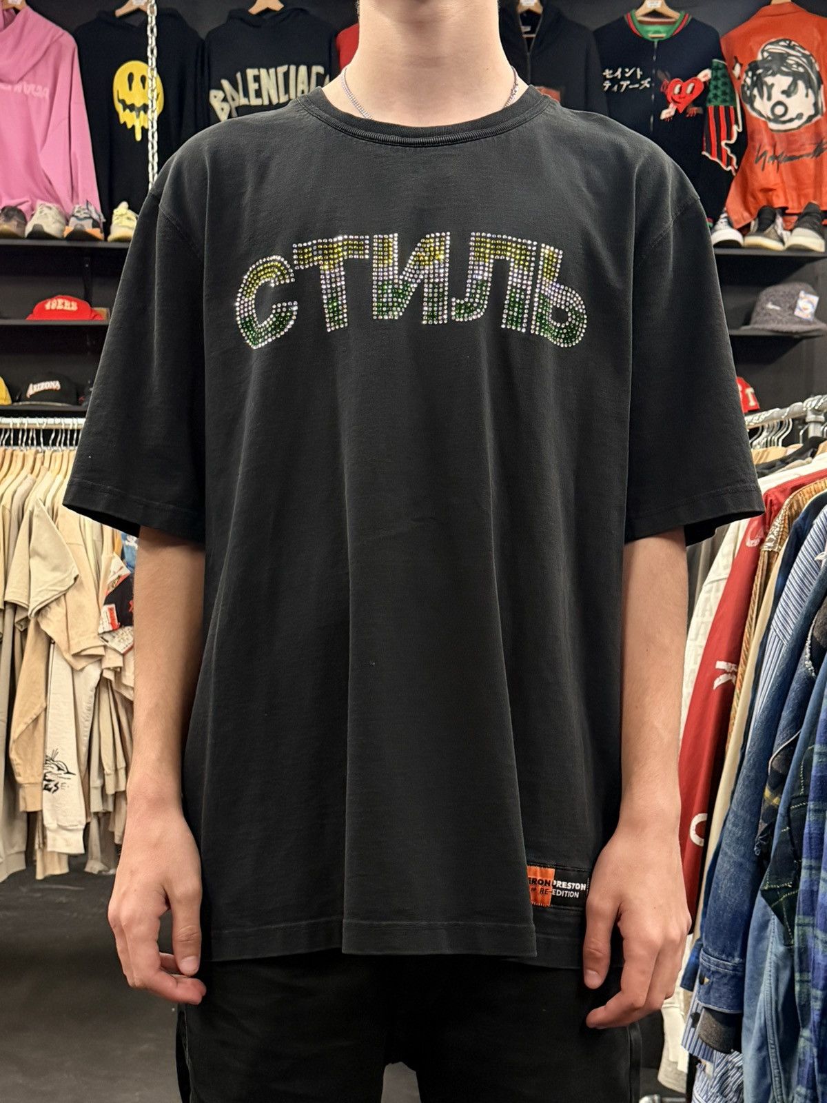 Heron Preston Heron Preston Tee Size US XL / EU 56 / 4 - 1 Thumbnail
