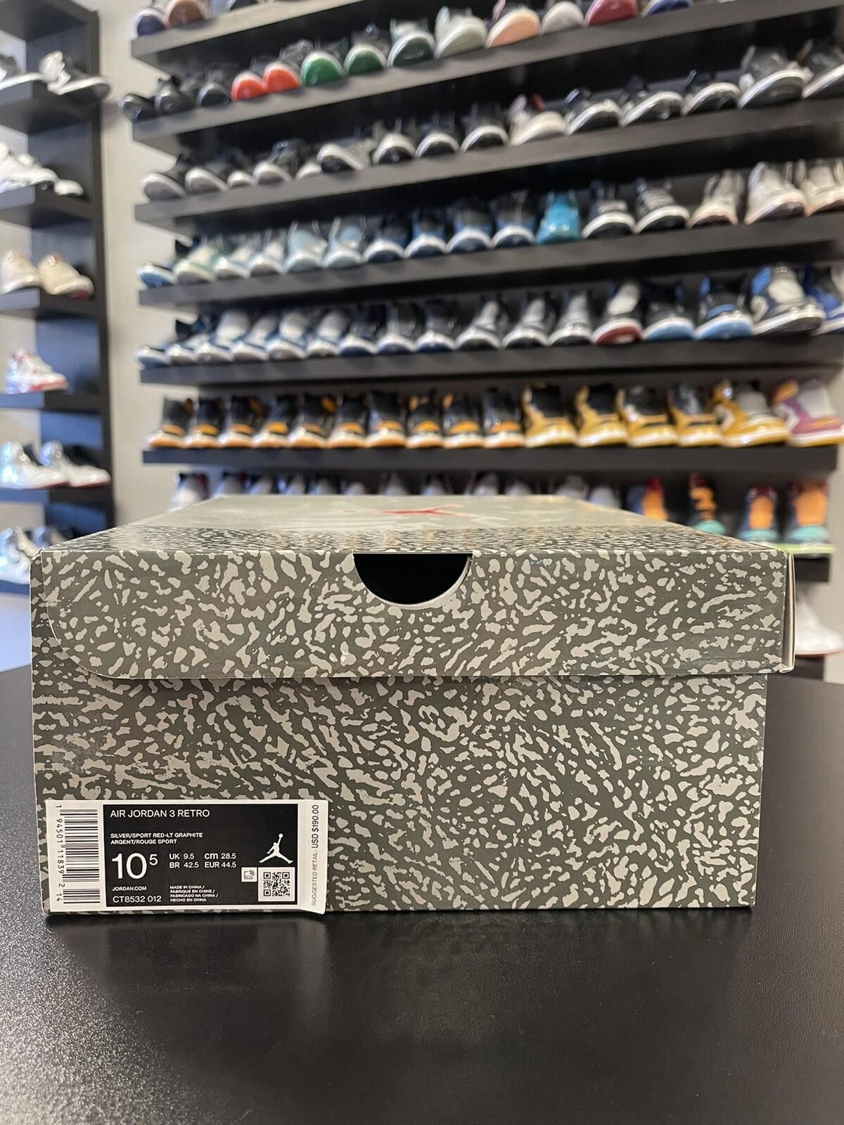 Jordan Brand Size 10.5 - Nike Air Jordan 3 Retro Mid Cool Grey CT8532-012 Size US 10.5 / EU 43-44 - 10 Thumbnail