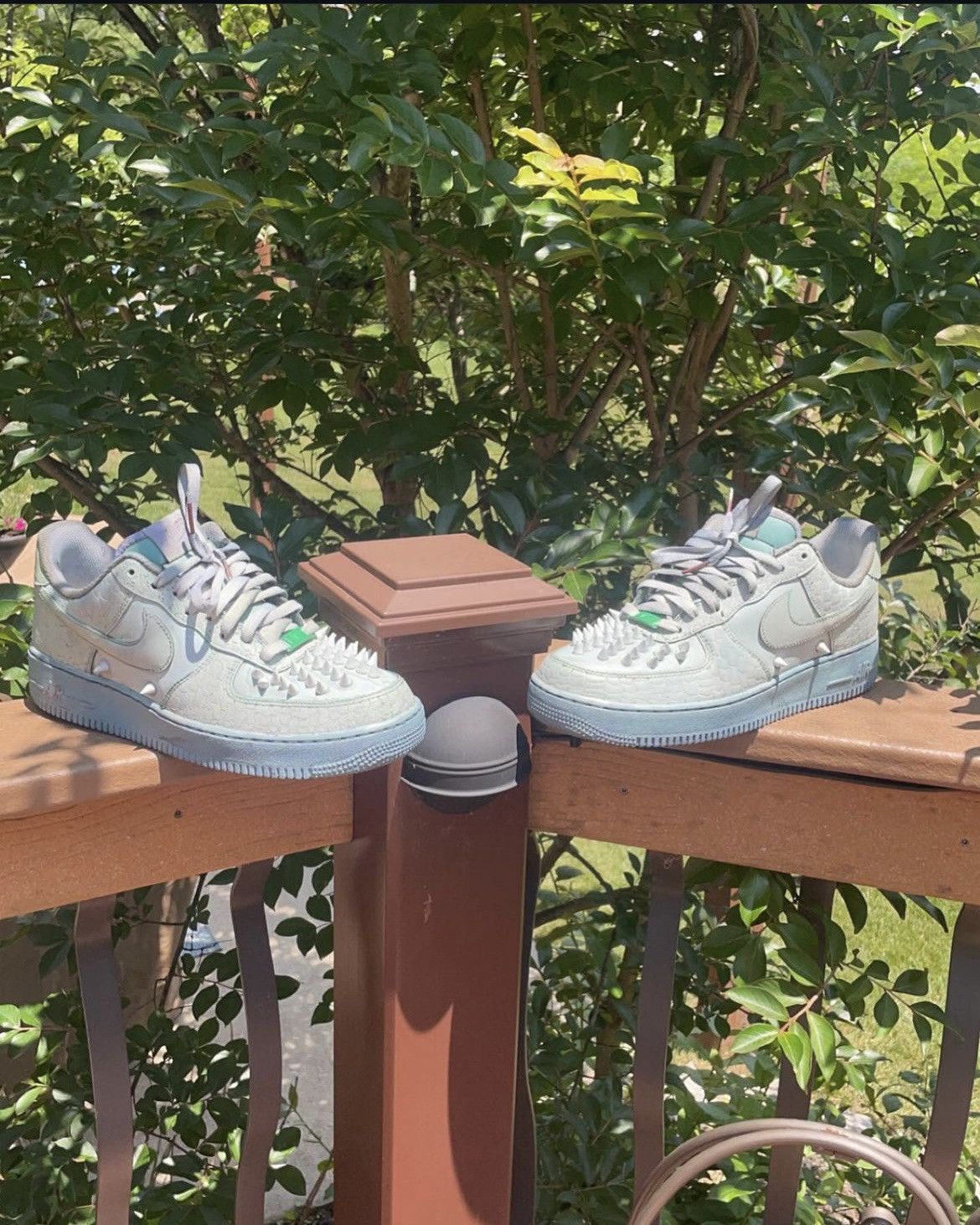 Nike Custom Alligator Nike Airforce 1 Size 9.5 Size US 9.5 / EU 42-43 - 4 Thumbnail