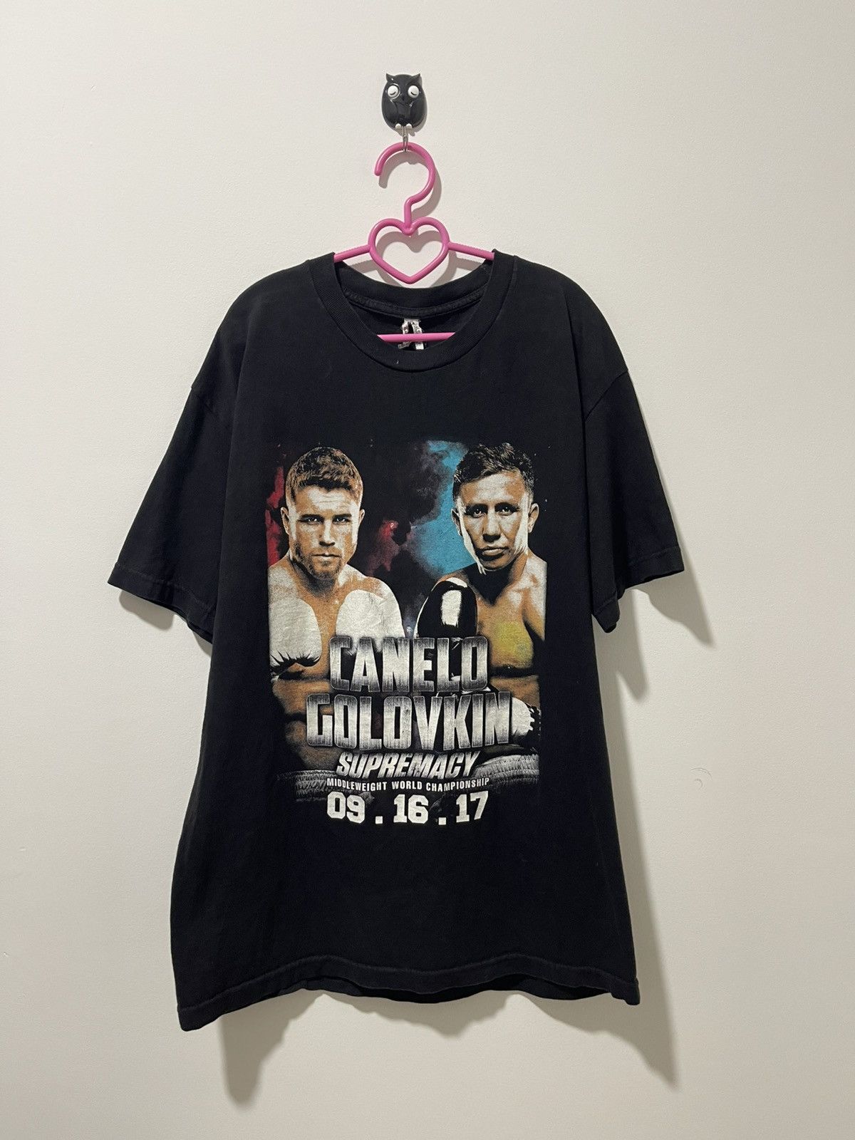 Sports Specialties Rare CANELO GOLOVKIN Supremacy WBC World Champion Size US L / EU 52-54 / 3 - 1 Thumbnail