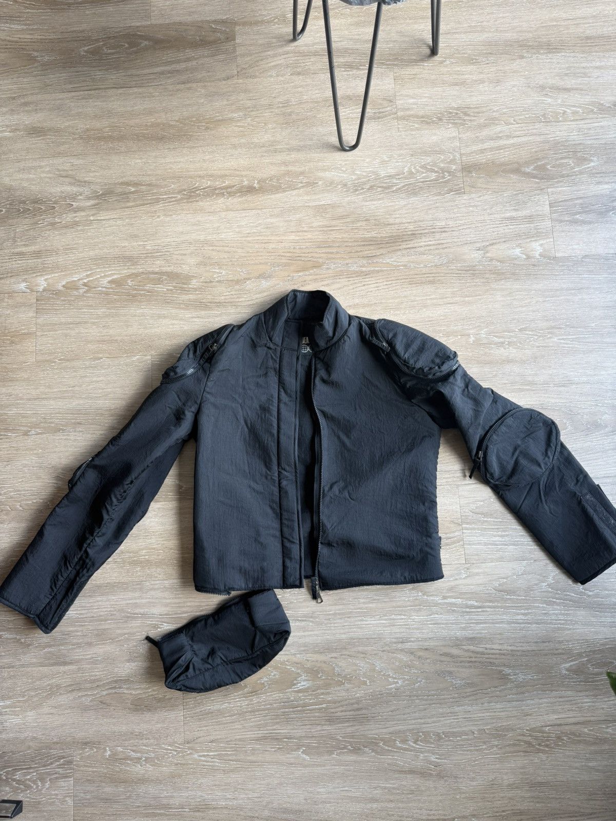 Jean Paul Gaultier Gaultier Moto jacket Cyber Pad Pocket Cargo Utility Size US M / EU 48-50 / 2 - 1 Thumbnail