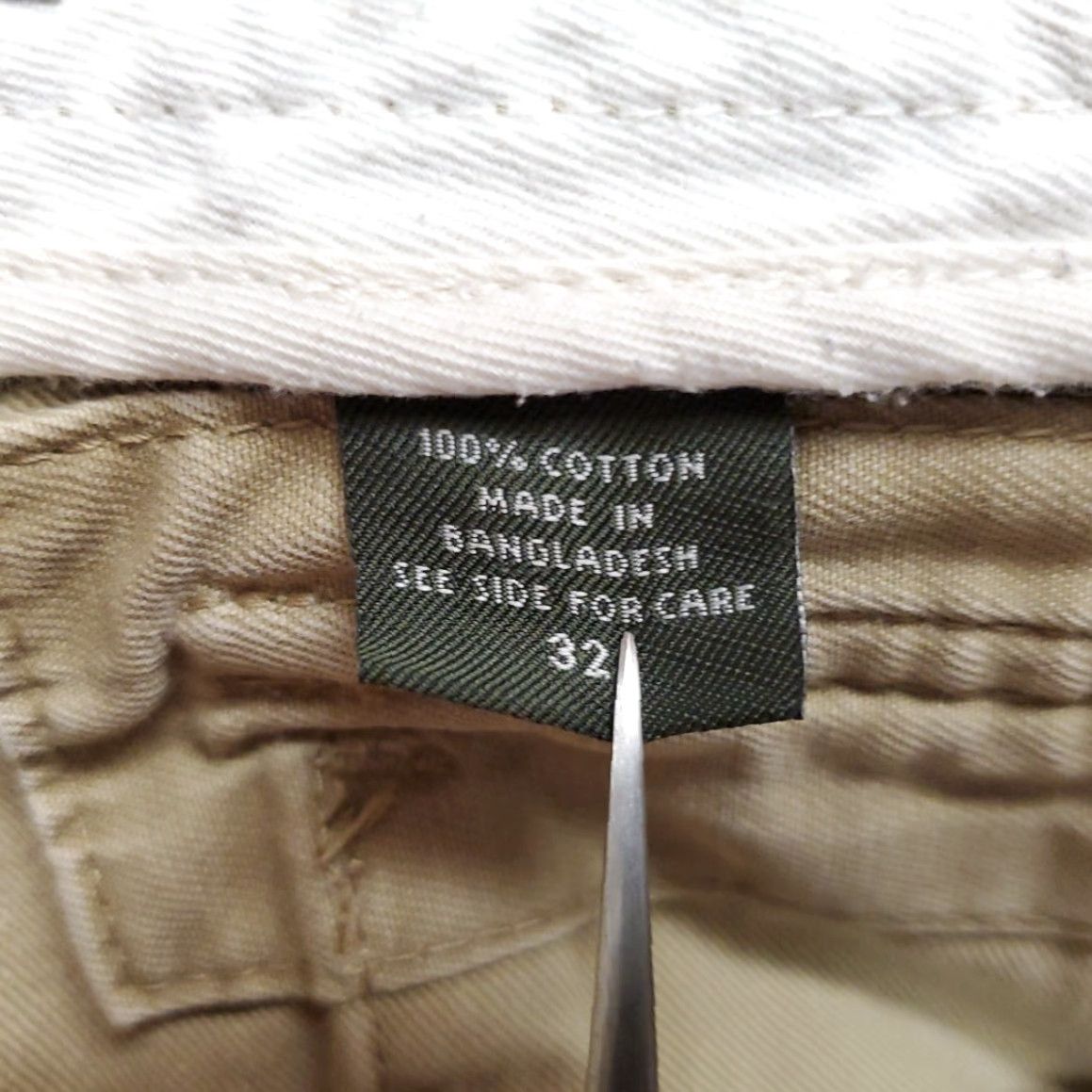 Eddie Bauer Eddie Bauer Cargo Shorts Men 32 Khaki Twill Outdoor Utility Drawstrings Beige Casual Pants Size US 32 / EU 48 - 4 Thumbnail