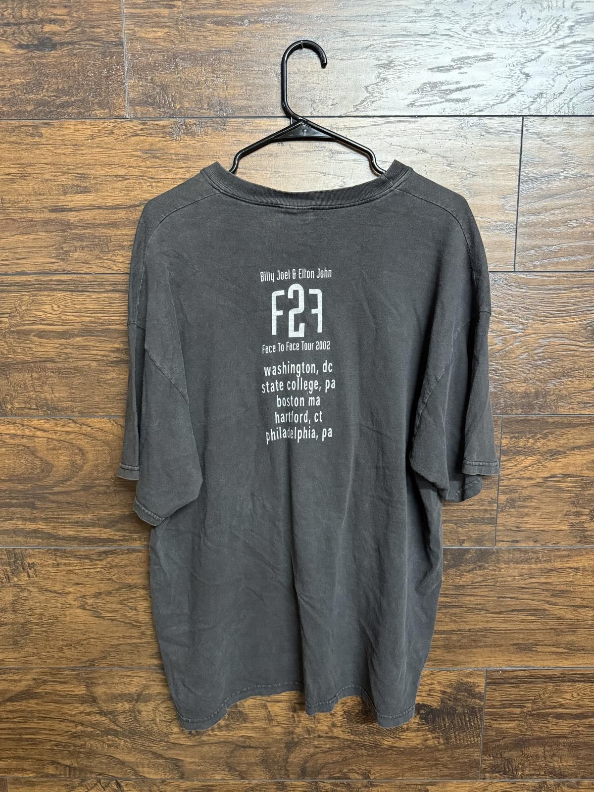 Hanes VTG Face to Face Tour T-shirt Billy Joel Elton John Tee XL Size US XL / EU 56 / 4 - 2 Thumbnail