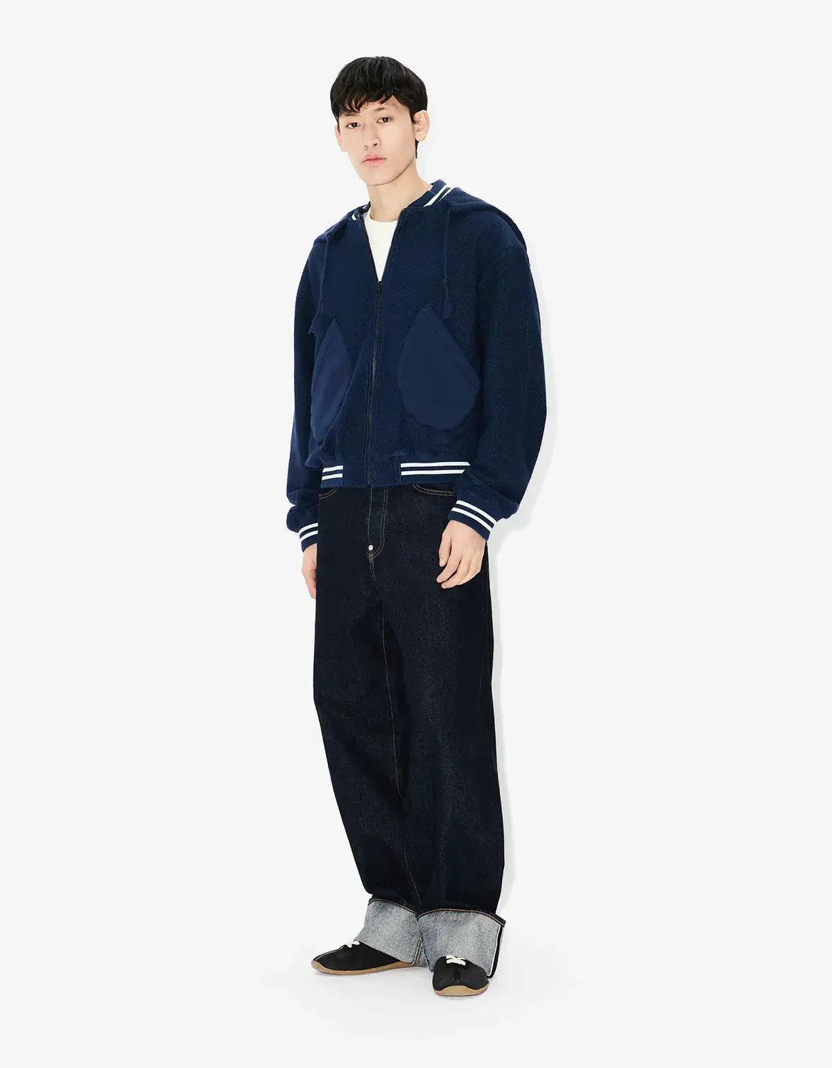 Kenzo Kenzo Badges Blue Embroidered Afterhood Blouson Size US M / EU 48-50 / 2 - 9 Thumbnail