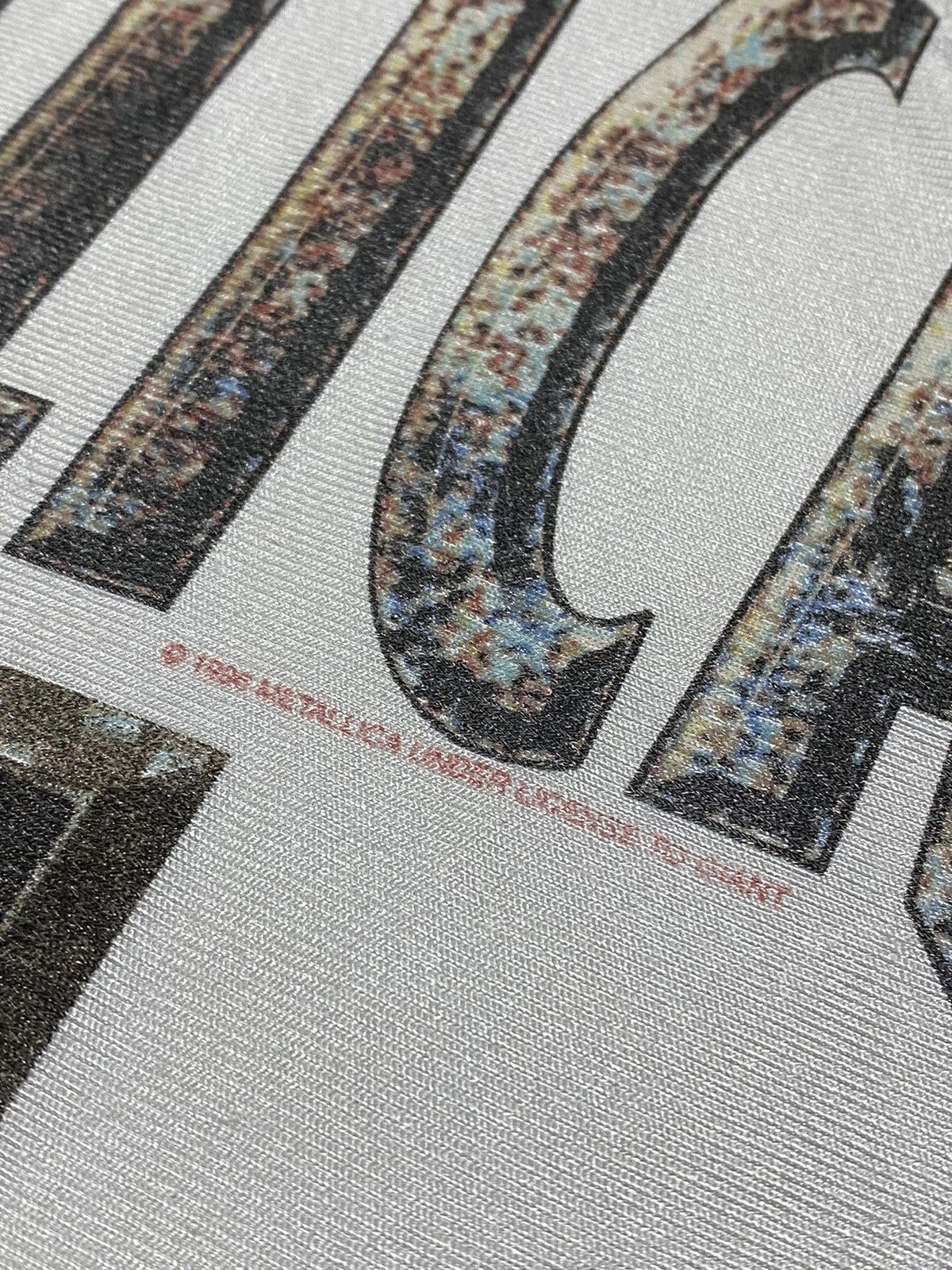 Metallica Metallica 1996 RARE vintage big logo polo spell out shirt Size US XL / EU 56 / 4 - 4 Thumbnail