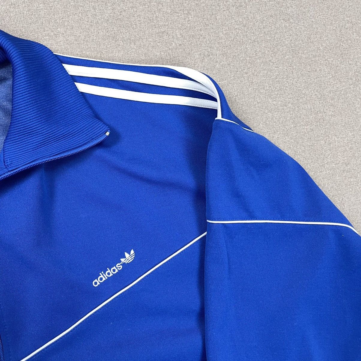 Adidas VINTAGE 80s ADIDAS TRACK JACKET TRACKSUIT TOP ZIP RETRO Size US XXL / EU 58 / 5 - 5 Thumbnail