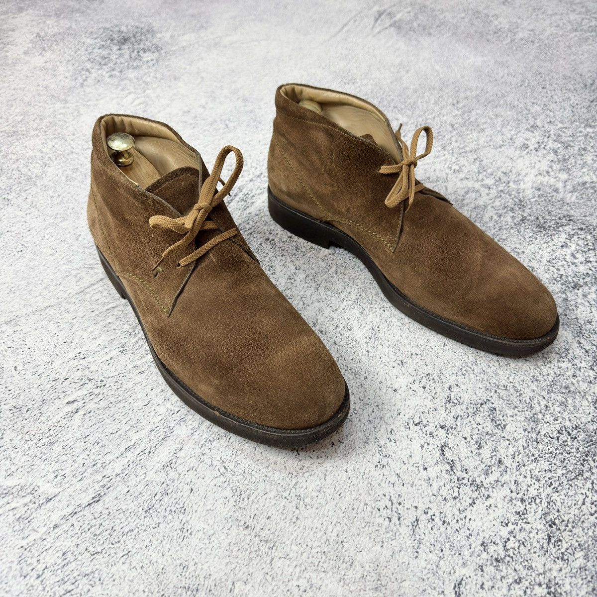 Handmade × Tod's TOD’S Mens Brown Suede Chukka Boots US11.5 UK10.5 29.5cm Size US 11.5 / EU 44-45 - 3 Thumbnail