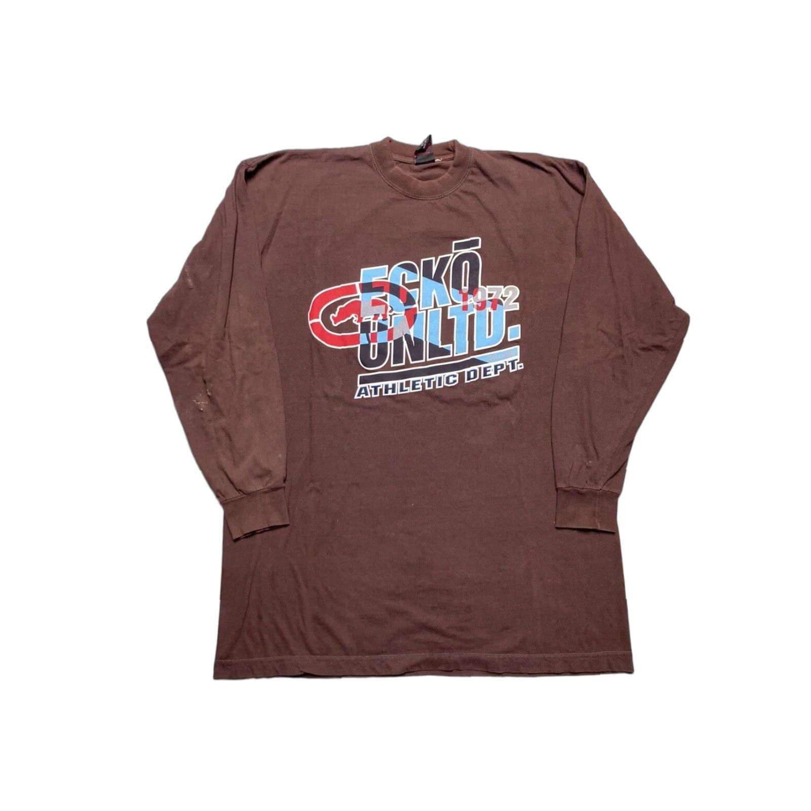 Ecko Unltd. VINTAGE Ecko Unltd Long Sleeve T-Shirt Hip Hop Graffiti Grunge XXL Men Brown T-Shirt Size US XXL / EU 58 / 5 - 1 Thumbnail