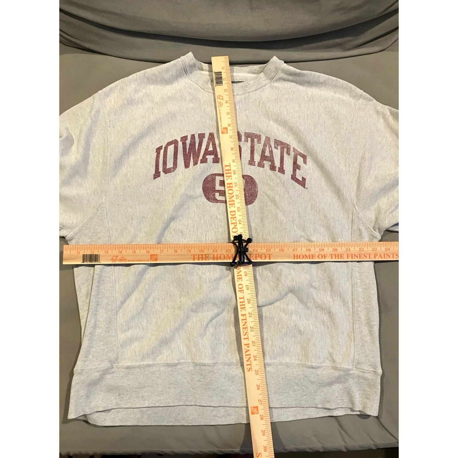 Champion VINTAGE Champion Reverse Weave IOWA STATE Crewneck Sweatshirt XL #58 Size US XL / EU 56 / 4 - 4 Thumbnail
