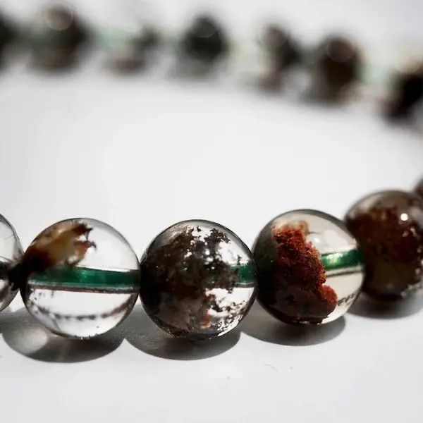 VIBE Natural Ghost Clear Bead Bracelet Size ONE SIZE - 2 Thumbnail