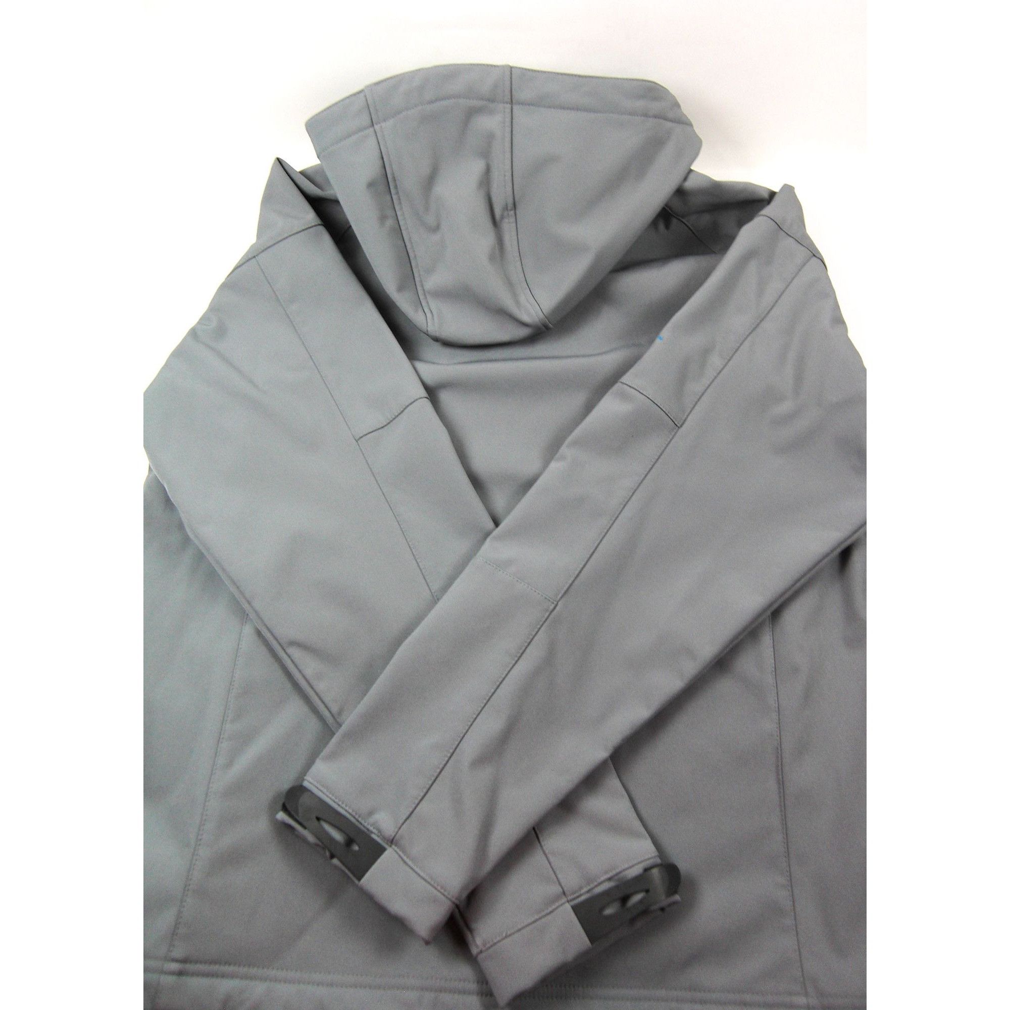 Clique Men's Gray Waterproof Lg. Jacket Winter Coat Warm Hooded Rai Size US L / EU 52-54 / 3 - 4 Thumbnail