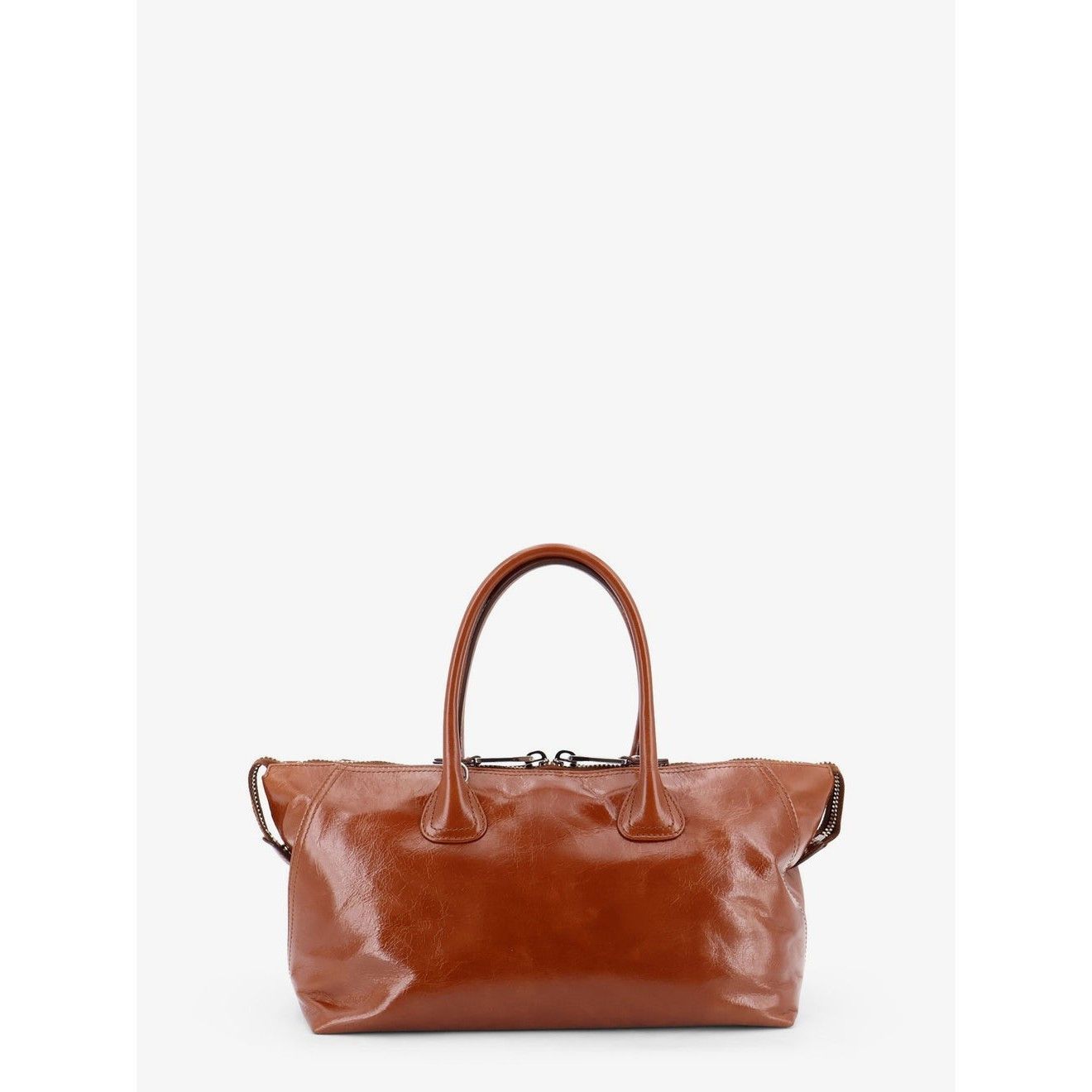 Miu Miu MIU MIU Palisander Shiny Leather Top Handle Bag New & Authen Size ONE SIZE - 2 Thumbnail
