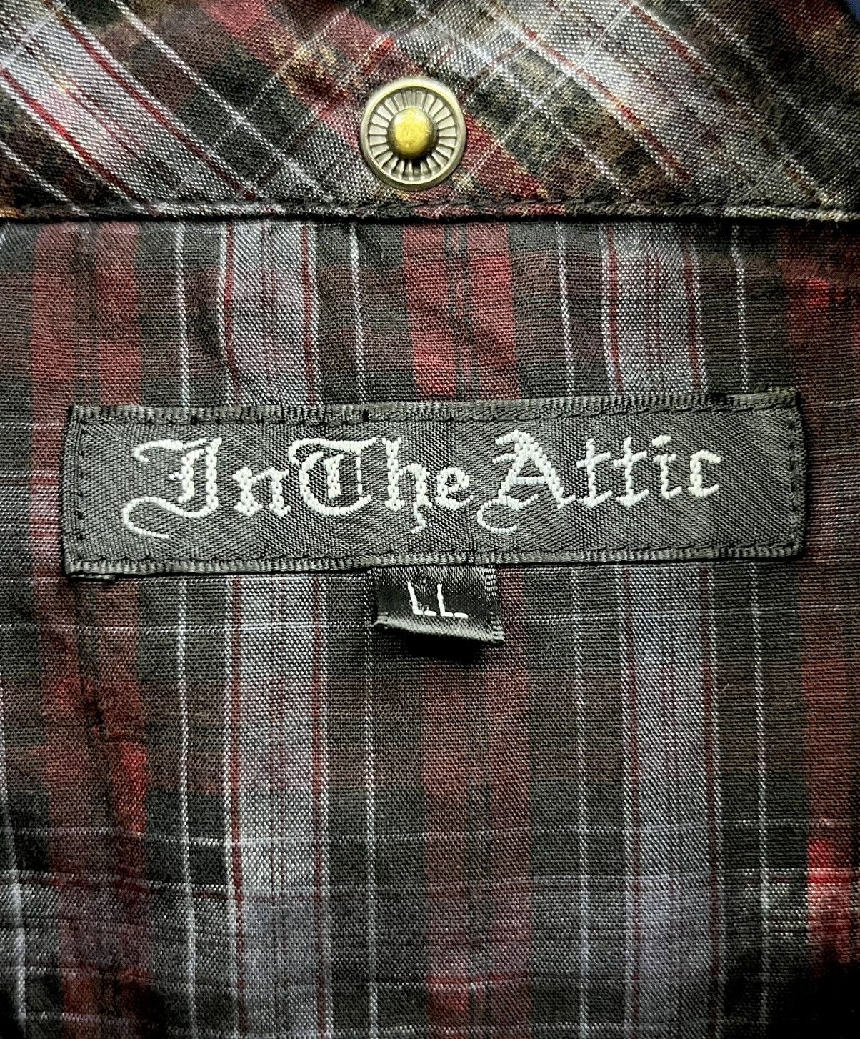 In The Attic In The Attic Punk Smokes Tartan Studded Tribal Shirt M Size US M / EU 48-50 / 2 - 14 Thumbnail