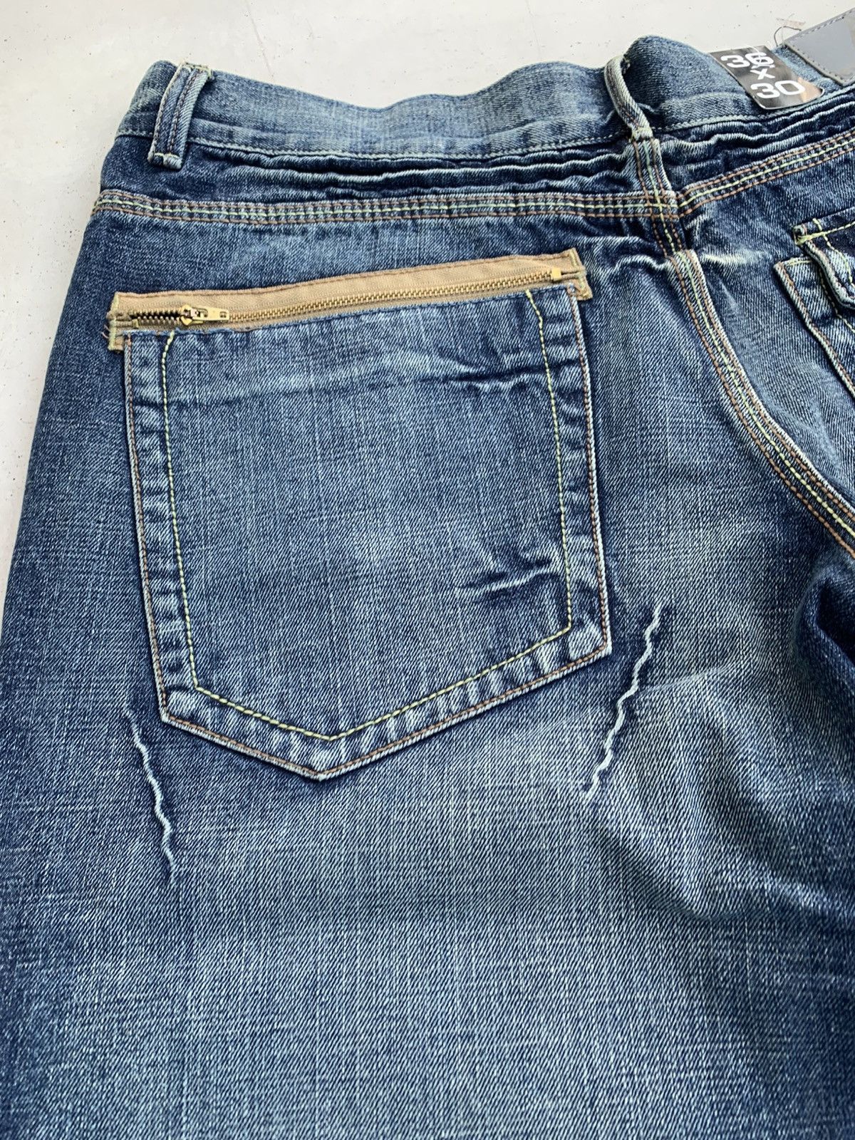 Le Coq Sportif Le Coq Sportif Jeans Vintage Baggy Denim Avantgarde Size US 34 / EU 50 - 12 Thumbnail
