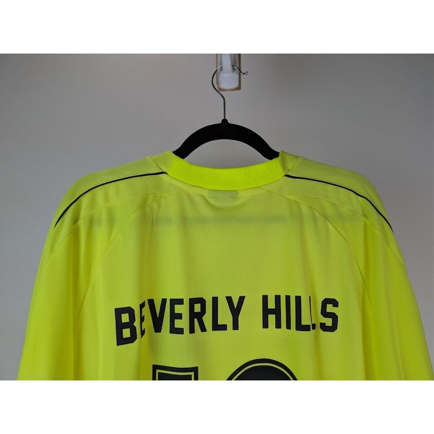 Balenciaga o1rshd1 Soccer Fluo Burly Hi Technical Jersey T-Shirt Yellow Size US XXL / EU 58 / 5 - 11 Thumbnail