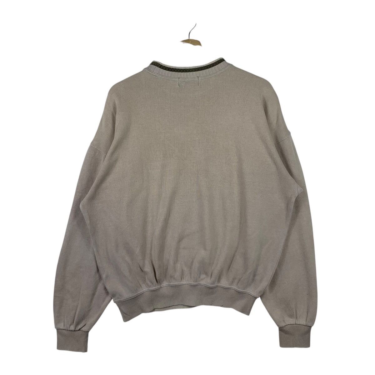 Valentino CLAUDIO VALENTINO Paris Big Logo Embroidered Sweatshirt Size US L / EU 52-54 / 3 - 2 Thumbnail