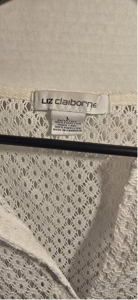 Liz Claiborne Liz Claiborne Women's Blouse Size Lg Size L / US 10 / IT 46 - 2 Thumbnail