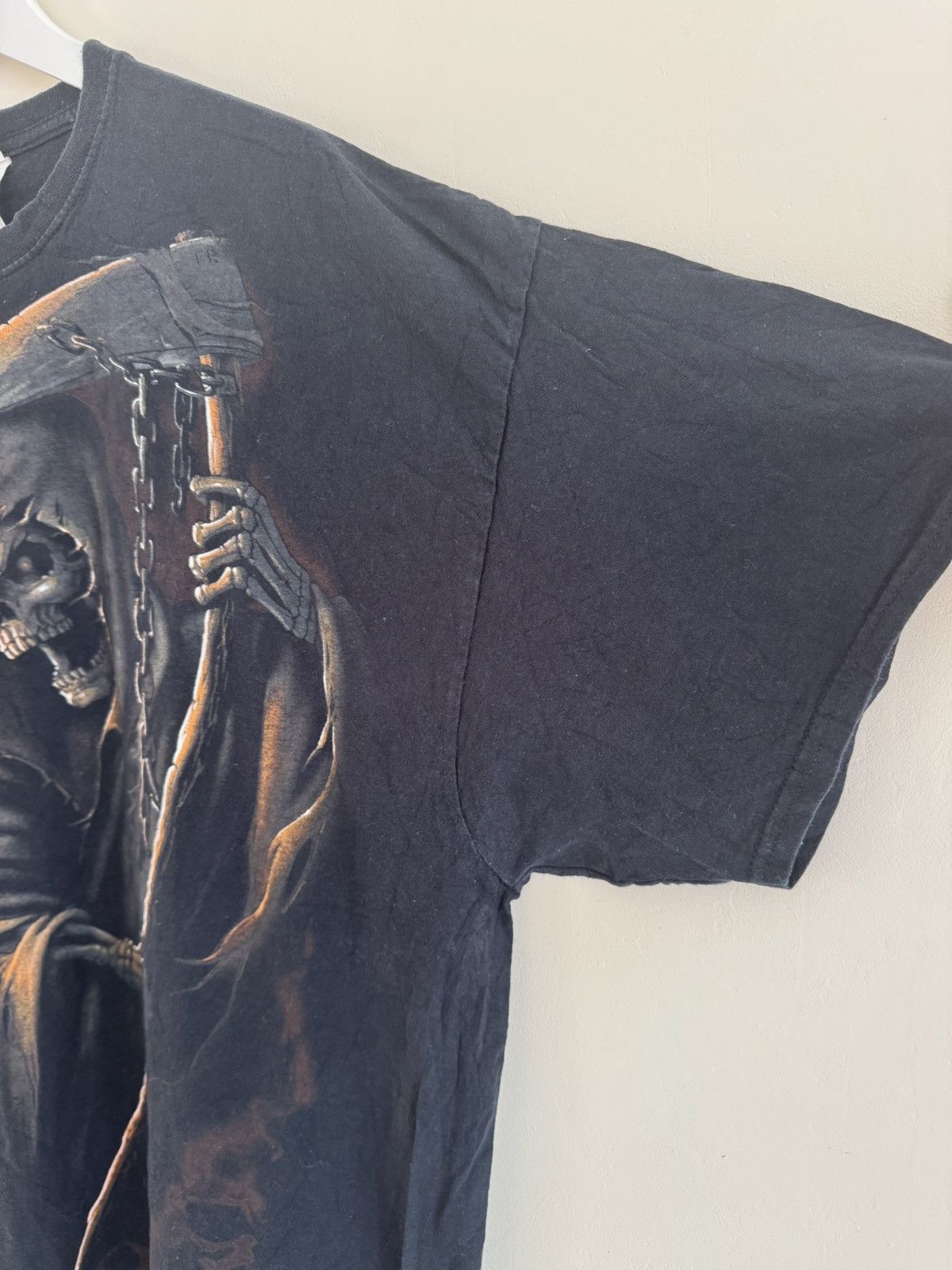 Fruit Of The Loom Y2K Fruit of the Loom Grim Reaper Graphic Tee - Size 2XL Size US XXL / EU 58 / 5 - 3 Thumbnail