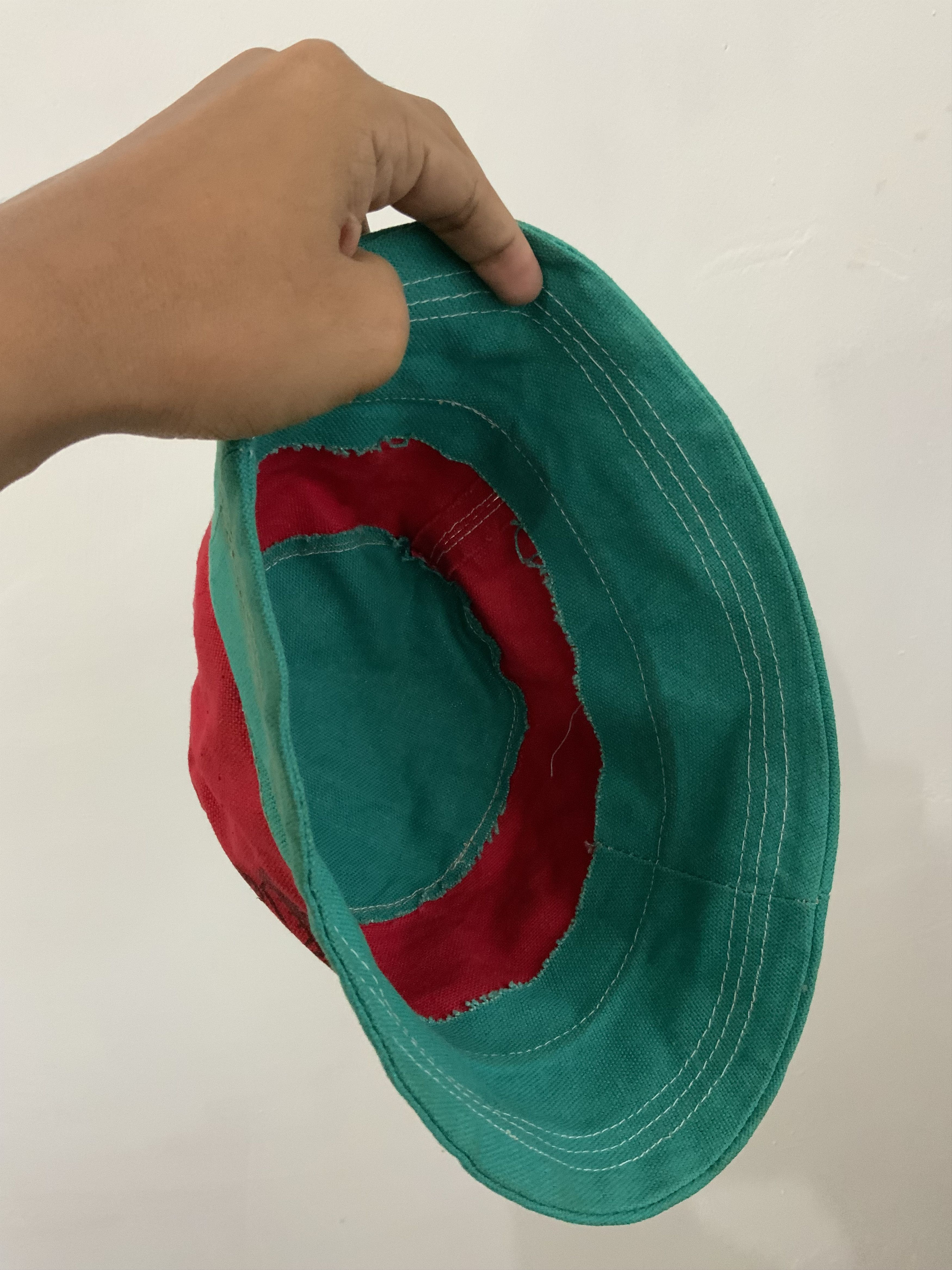 Vintage Vintage Praha Bucket Hat Size ONE SIZE - 7 Thumbnail
