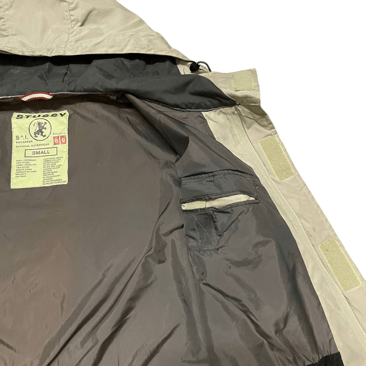 Stussy Vintage Stussy Hooded Jacket Oversized Size US M / EU 48-50 / 2 - 10 Thumbnail