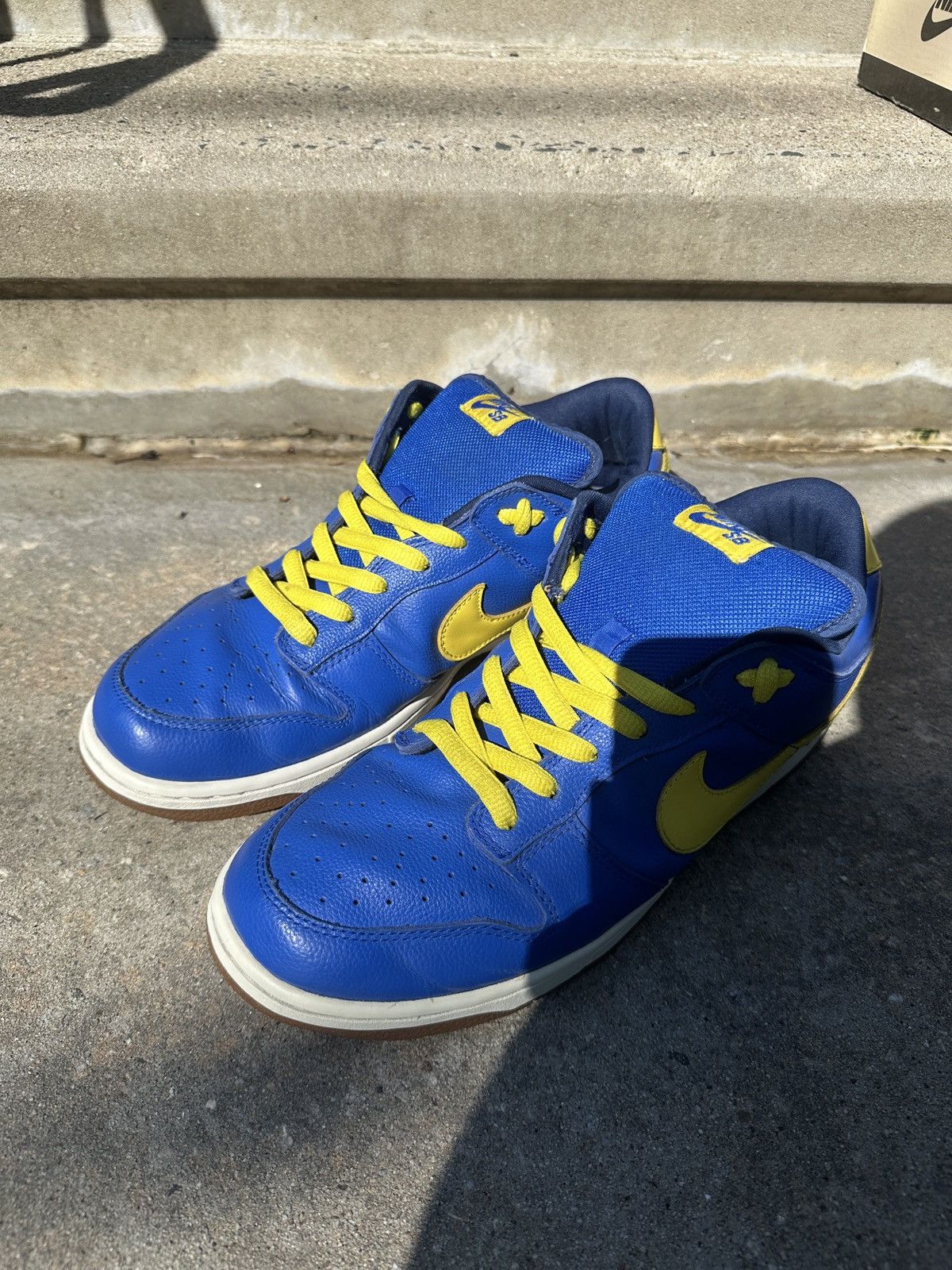 Nike Nike Dunk Low Pro SB Boca Junior Jr Size US 13 / EU 46 - 7 Thumbnail