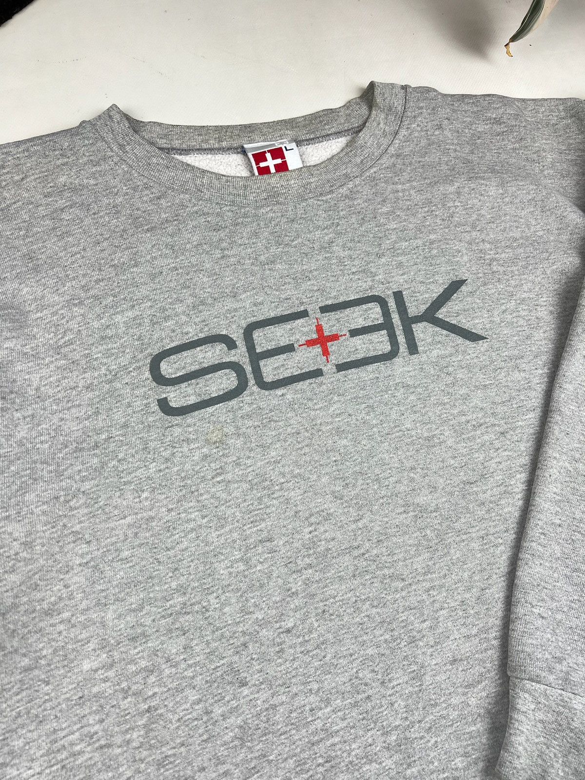 Vintage SEEK SKATEBOARDS Rare T-SHirt Faded Black Sz L Size US L / EU 52-54 / 3 - 5 Thumbnail