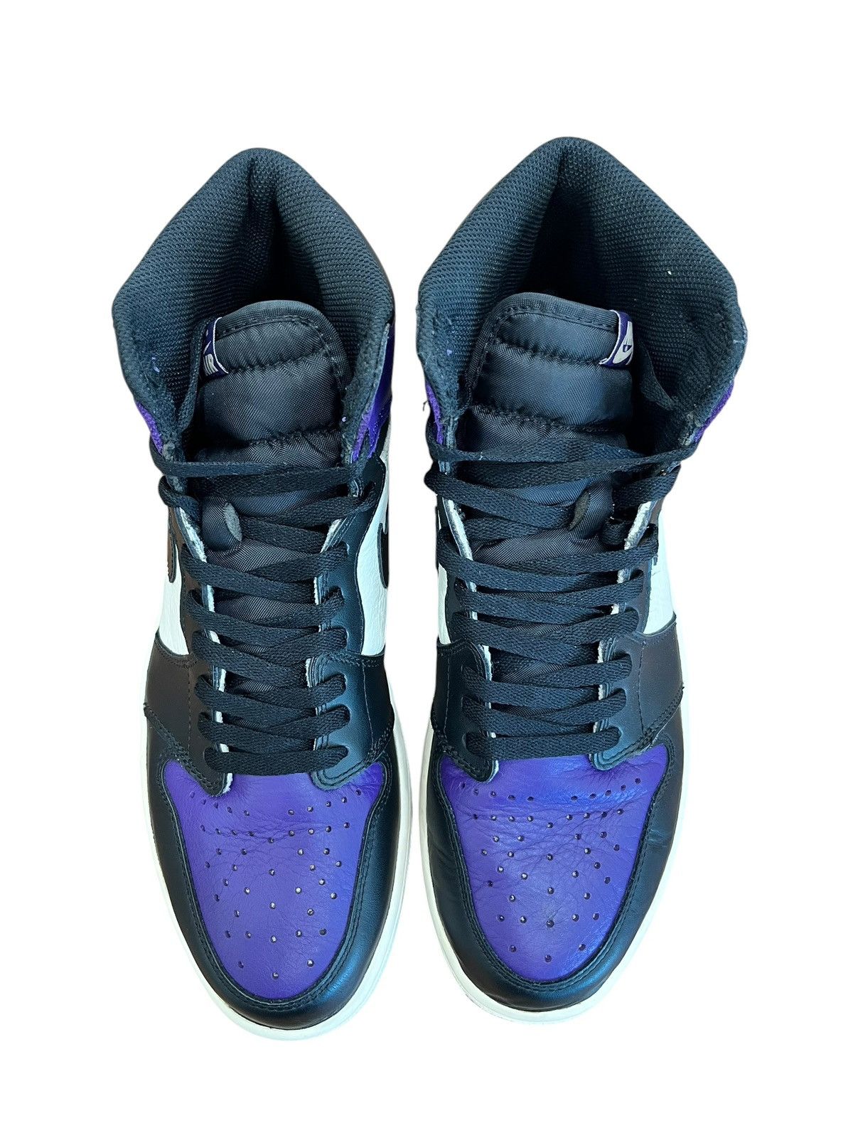 Jordan Brand Jordan 1 Retro Court Purple Size US 12 / EU 45 - 4 Thumbnail