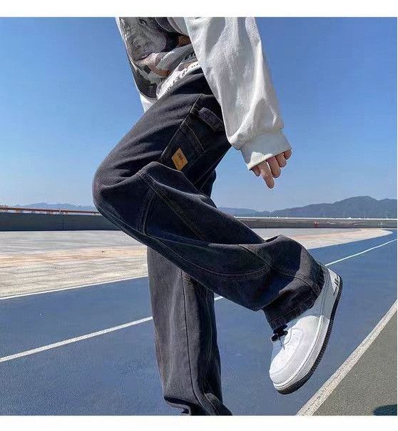 Japanese Brand Misaki x Misa Khaki high street vintage baggy jeans Size US 30 / EU 46 - 4 Thumbnail