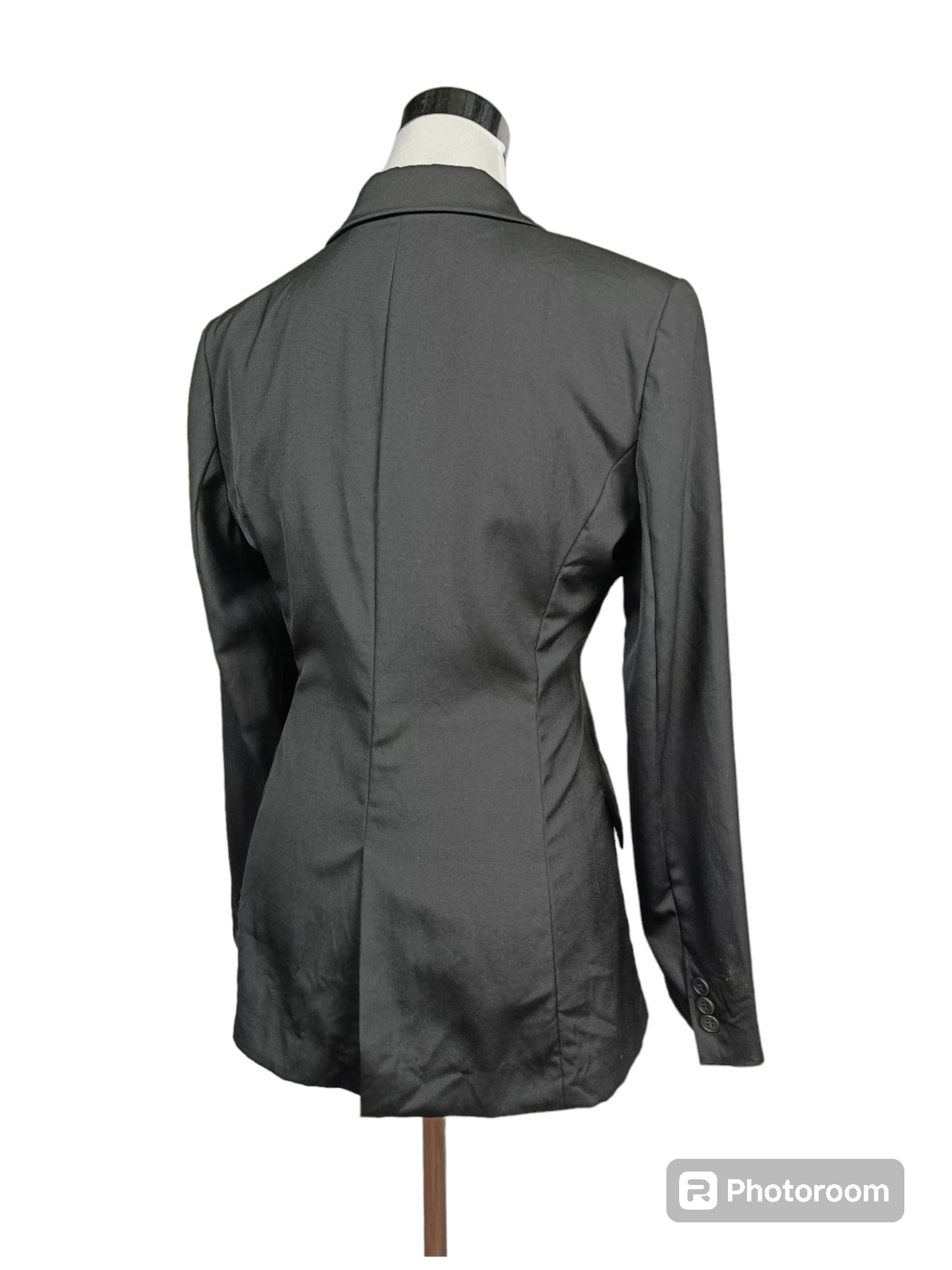 Japanese Brand Peyton Place Women Black Blazer Size M / US 6-8 / IT 42-44 - 3 Thumbnail