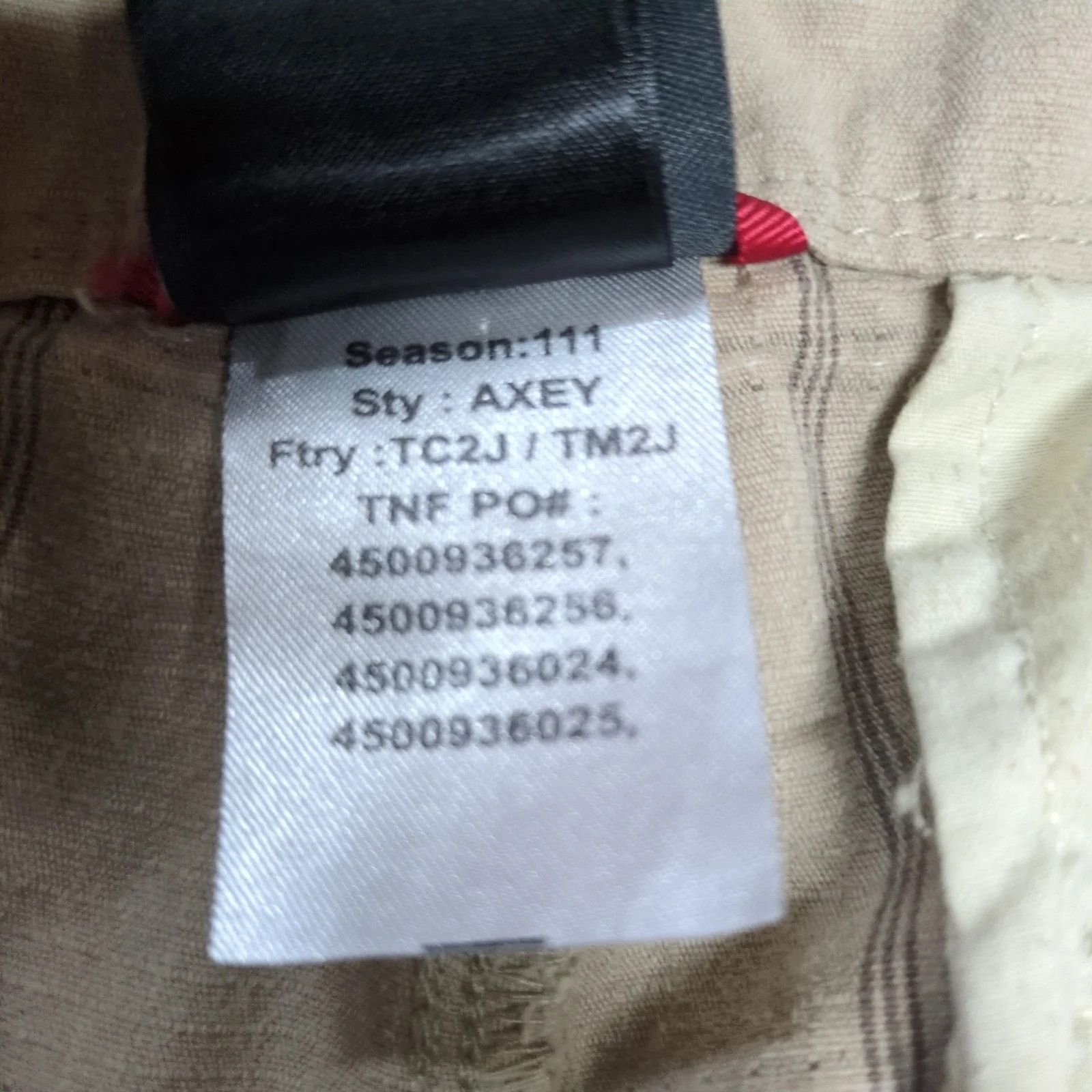 The North Face The North Face Axey Men's 34x11 Cargo Shorts Grid Ripstop Size US 36 / EU 52 - 10 Thumbnail