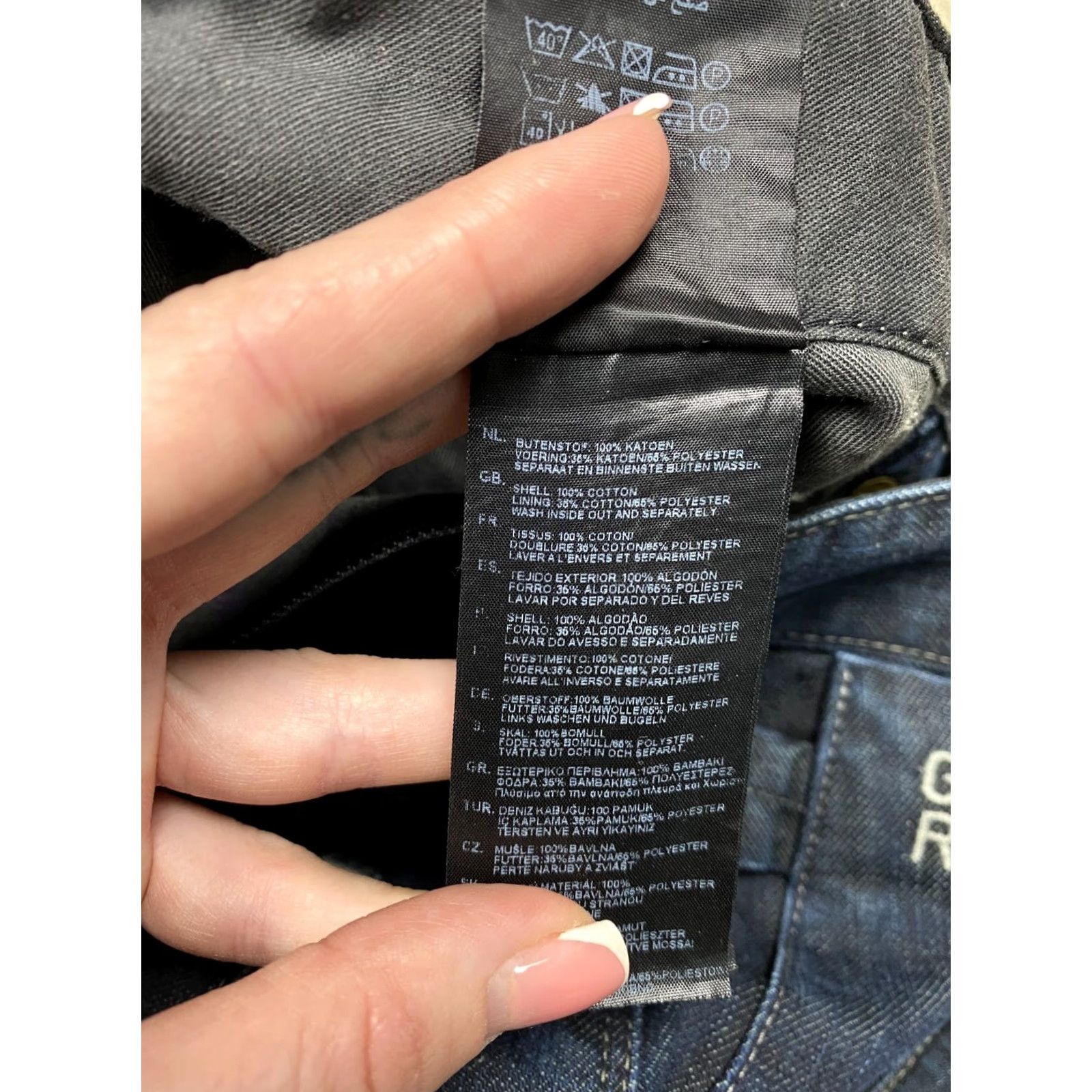 G-Star G Star Raw 5620 Jeans Denim Pants Vintage Double Knee Regular 31 Blue Men Jeans Size US 31 - 5 Thumbnail